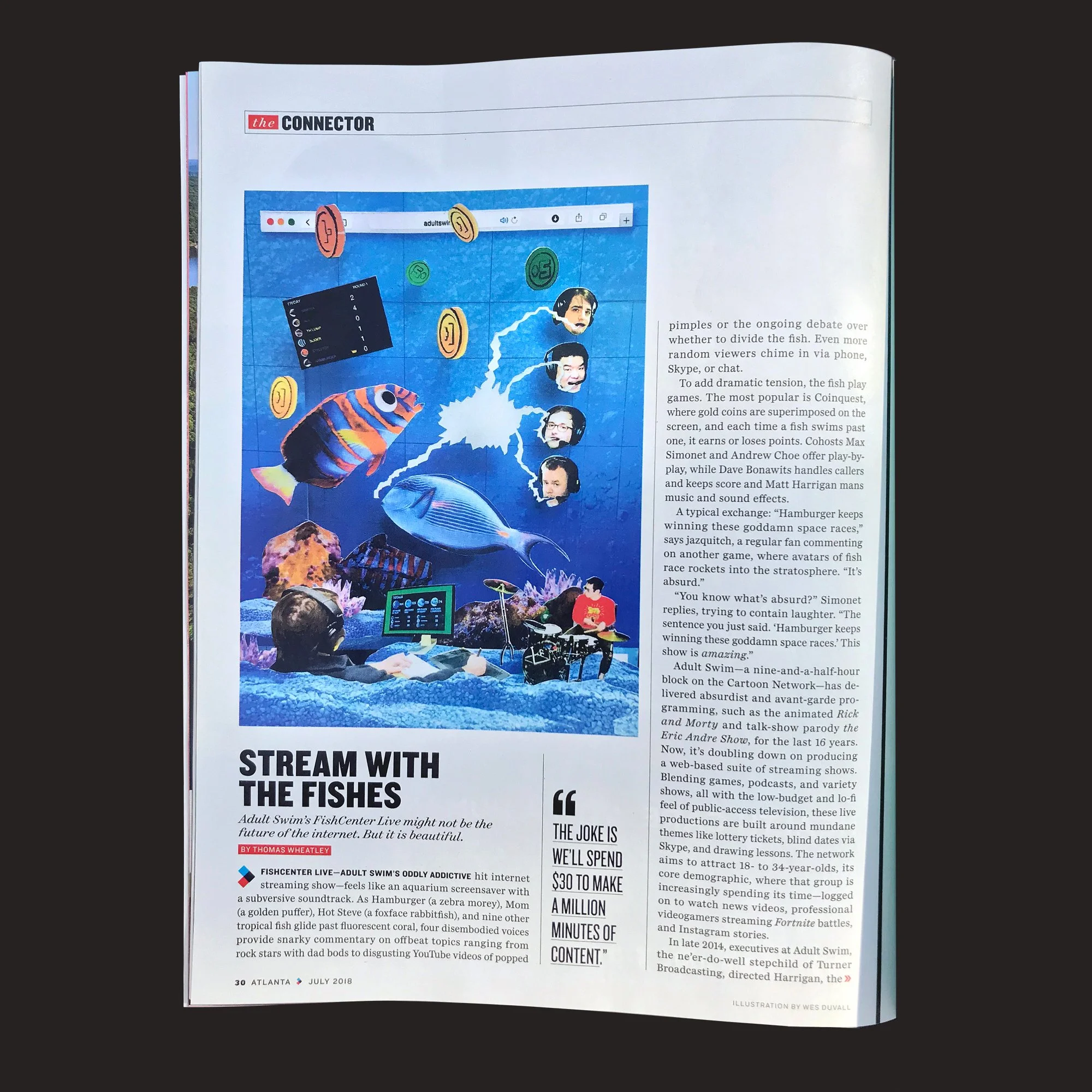 Illustration for Atlanta Magazine