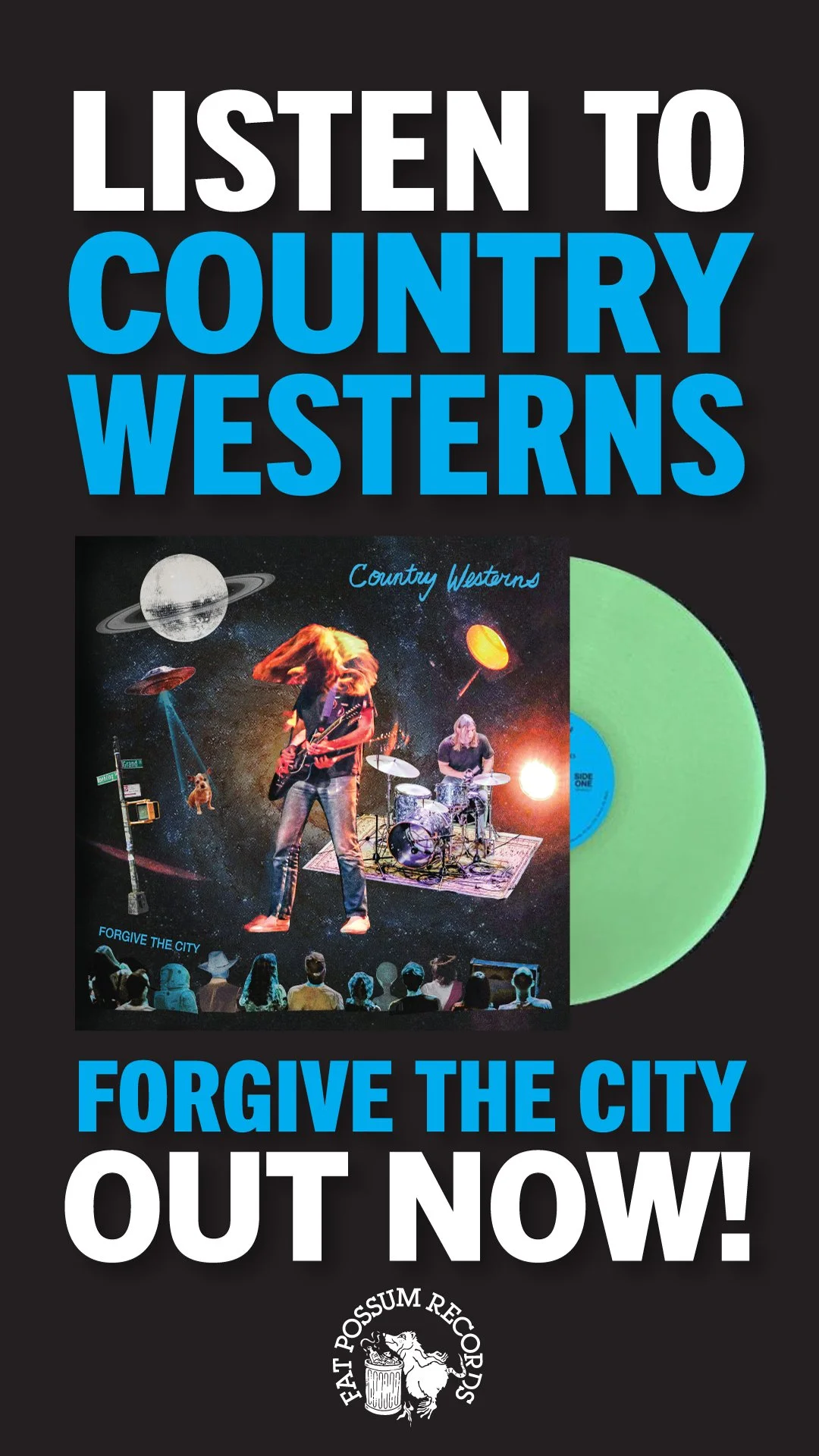 COUNTRY WESTERNS - Digital Promotional for Forgive The City 