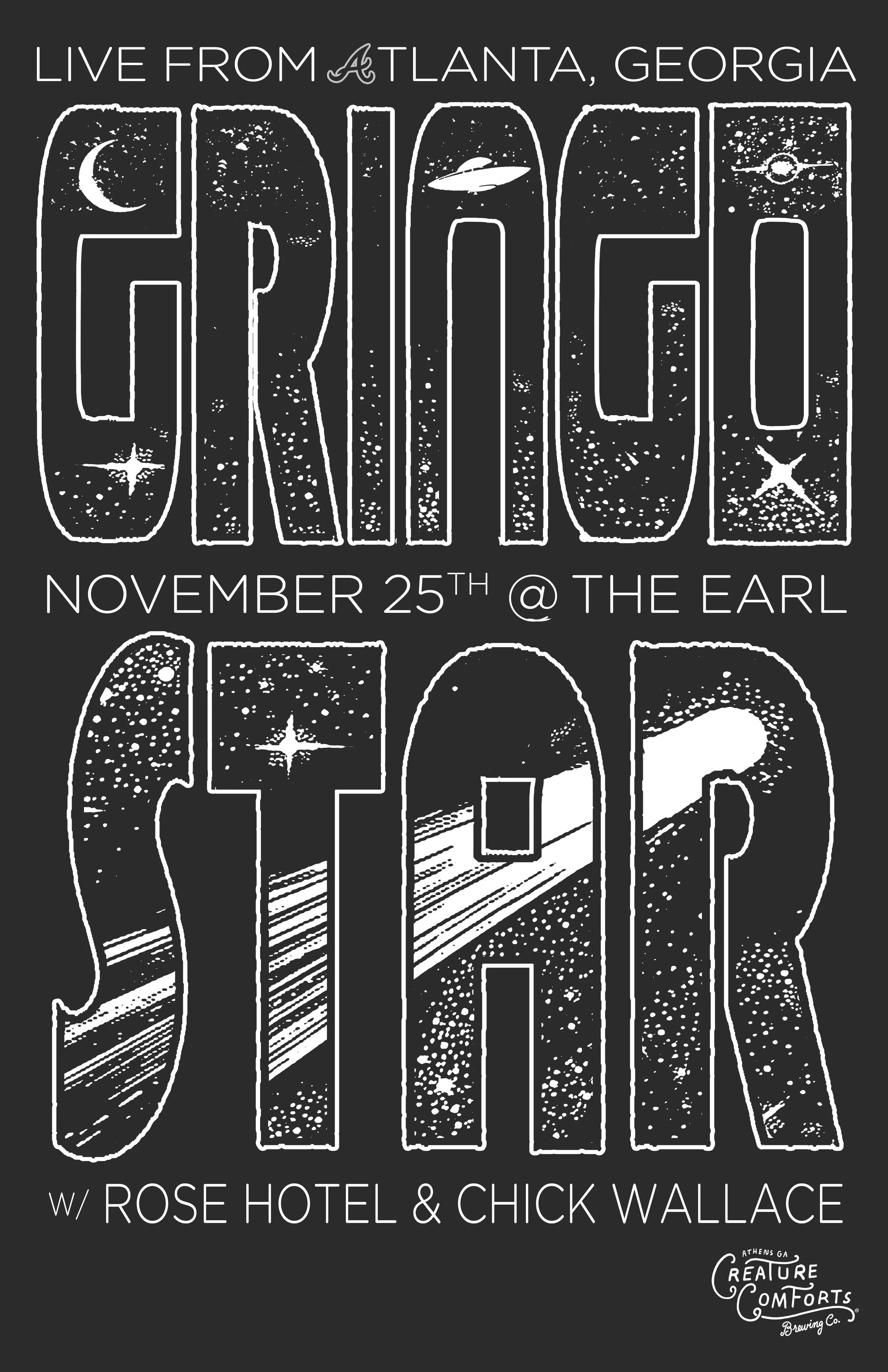 Tour poster for Gringo Star