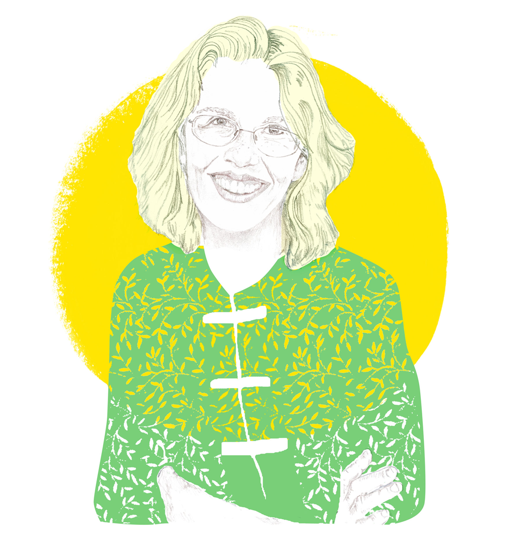 Illustration for The New York Times Book Review. AD Nicholas Blechman