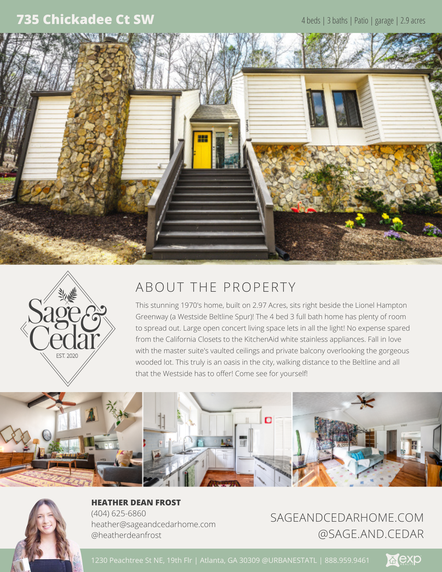 Sales flyer / mailer