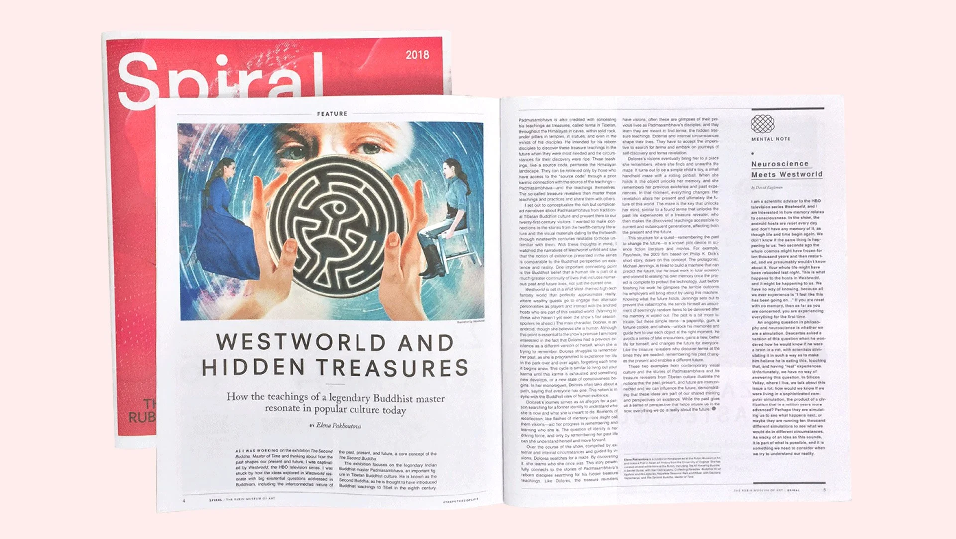 Illustration for Rubin Museum's Spiral Magazine