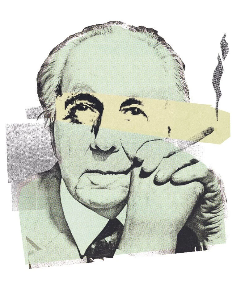 Illustration for The New York Times Book Review. AD Nicholas Blechman