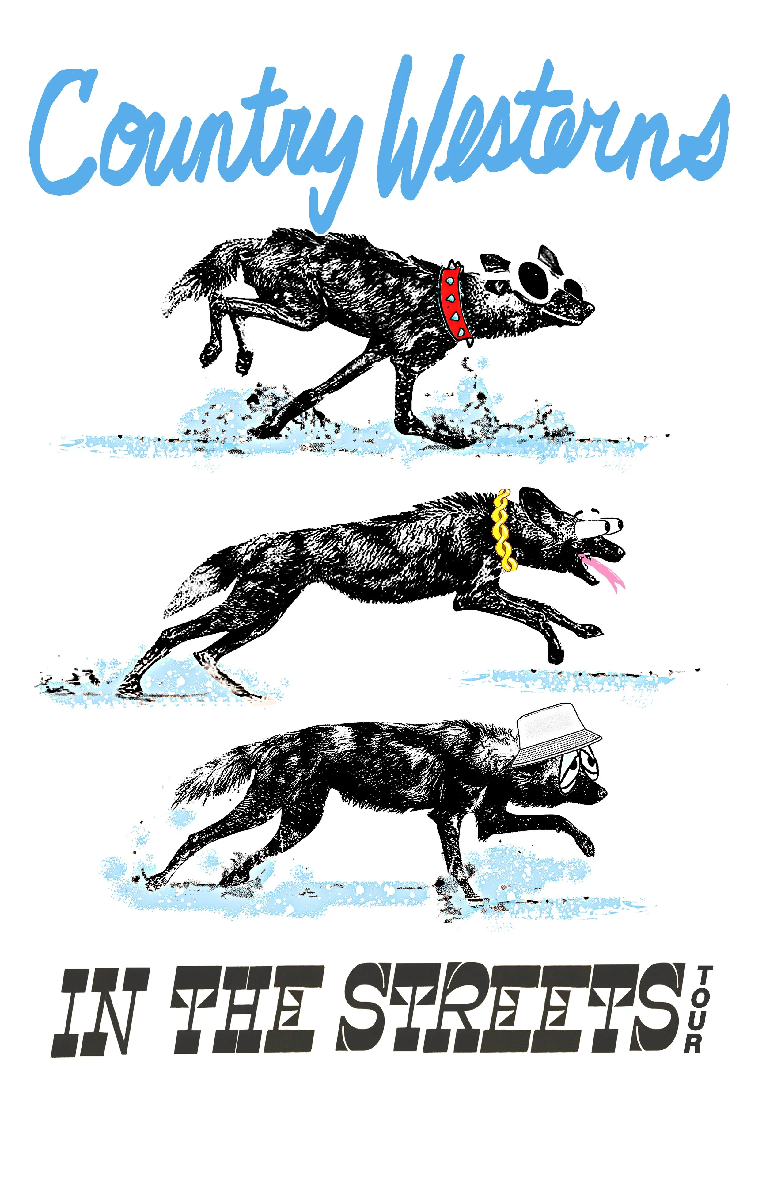 Tour Poster for Country Westerns