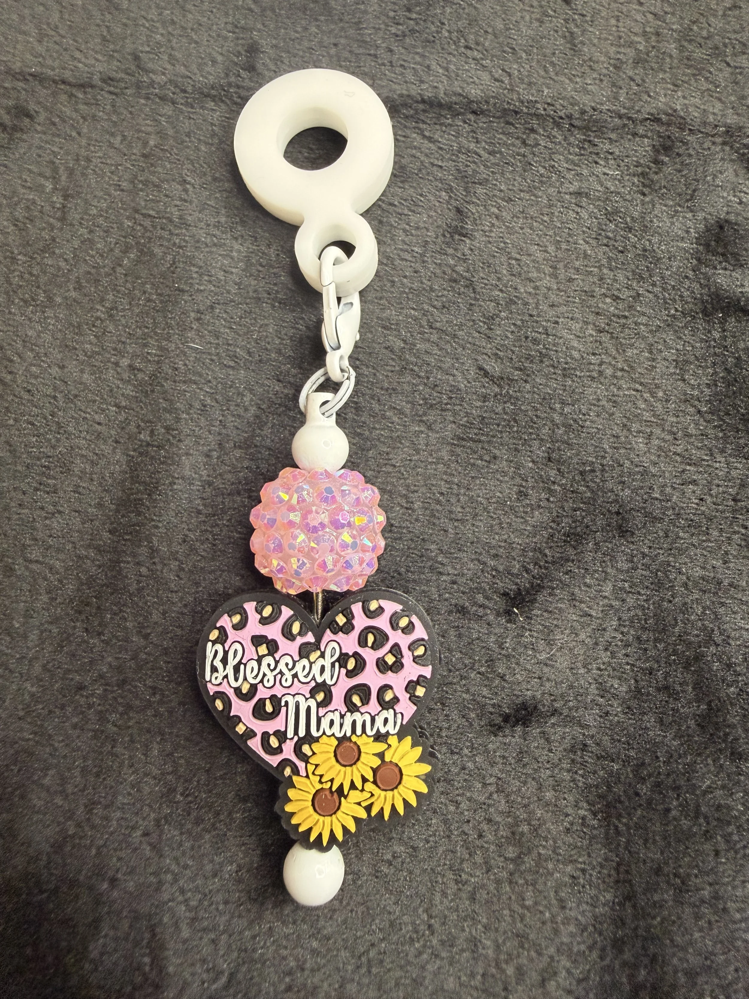 Mama heart cup trinket