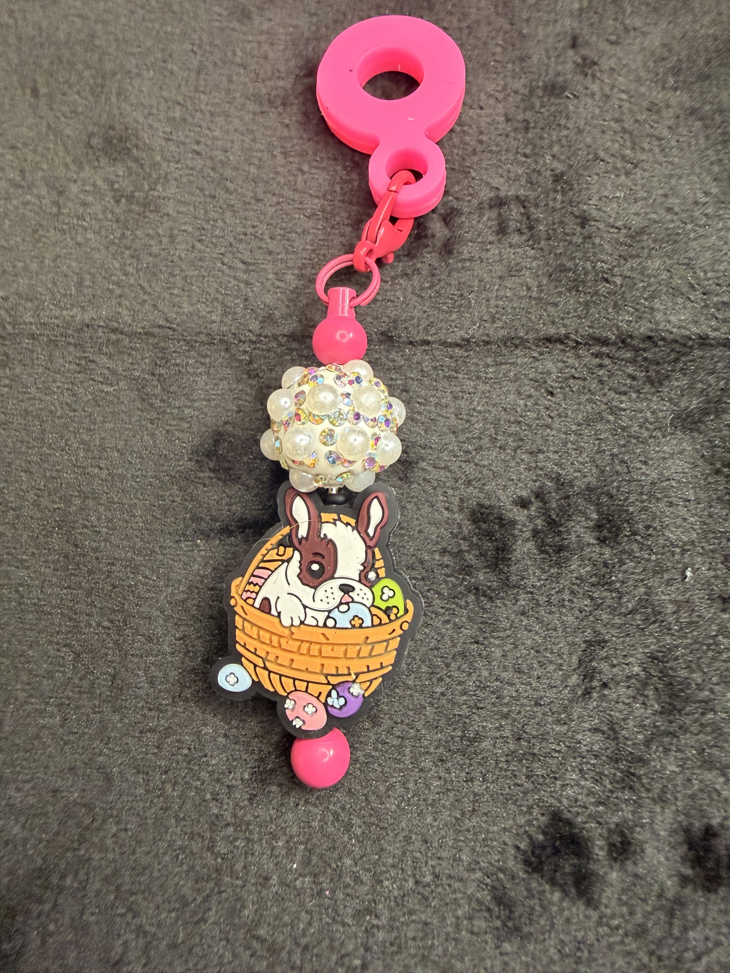 Dog easter cup trinket