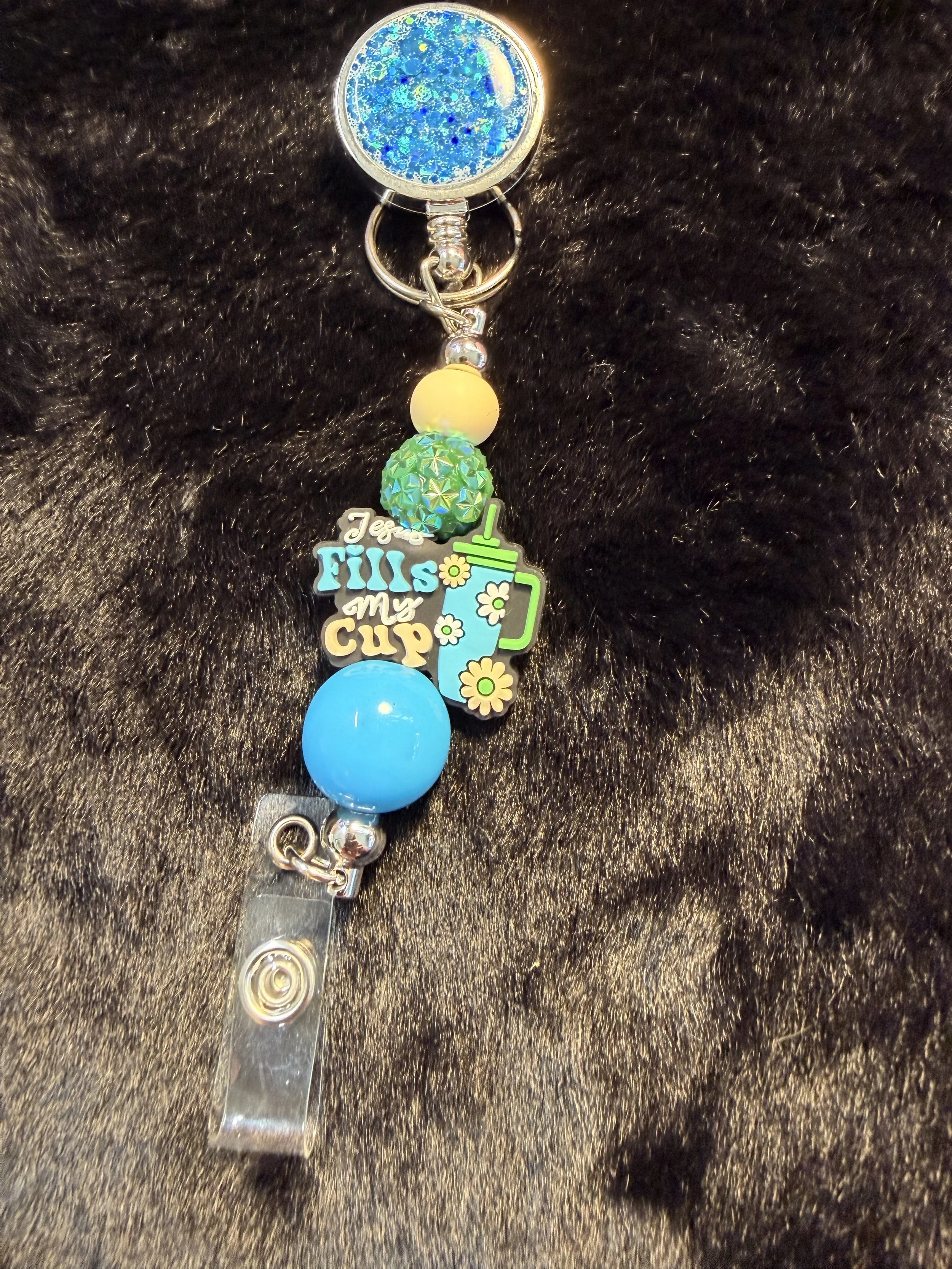 Jesus Fills my cup blue/green BR