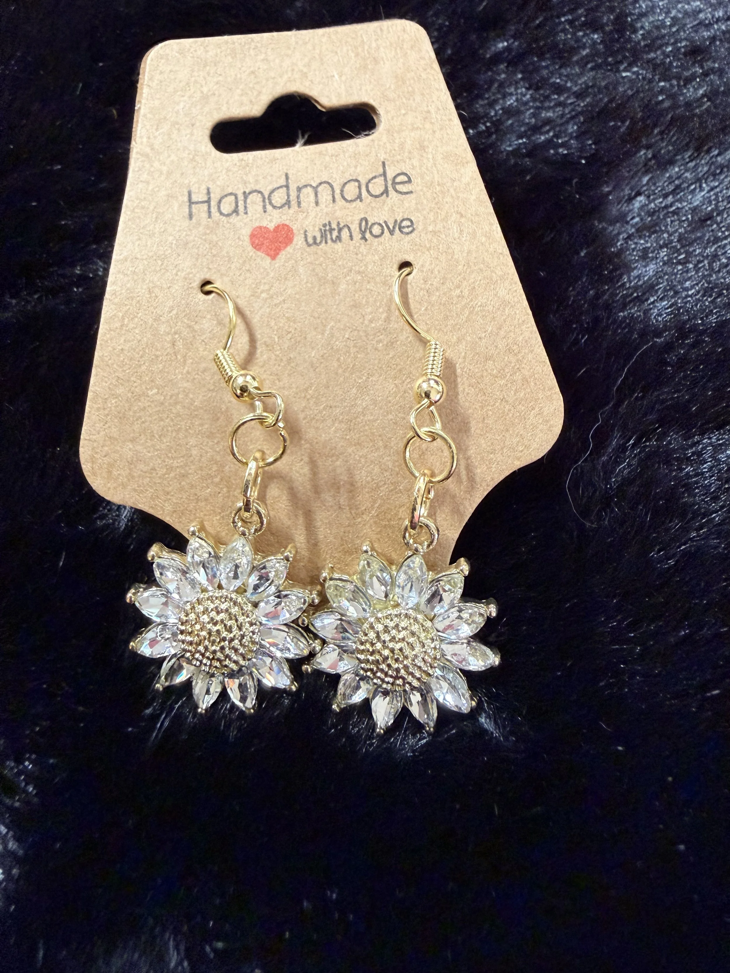 Gold and Diamond Sunflower