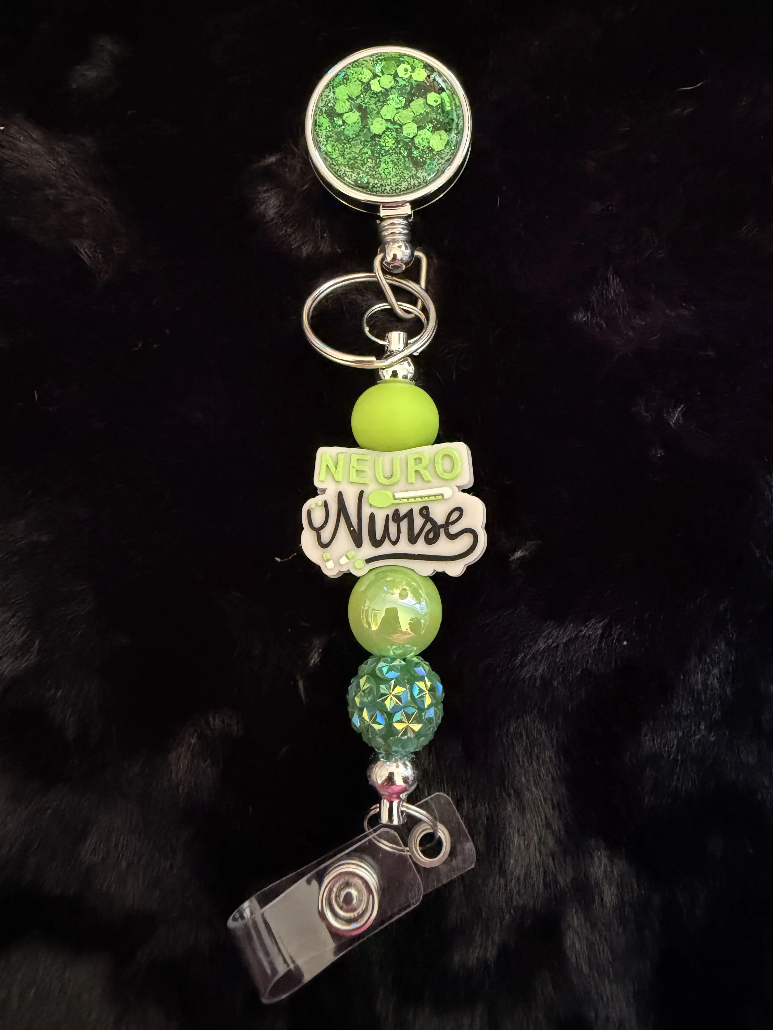 Lime Green Neuro Nurse BR