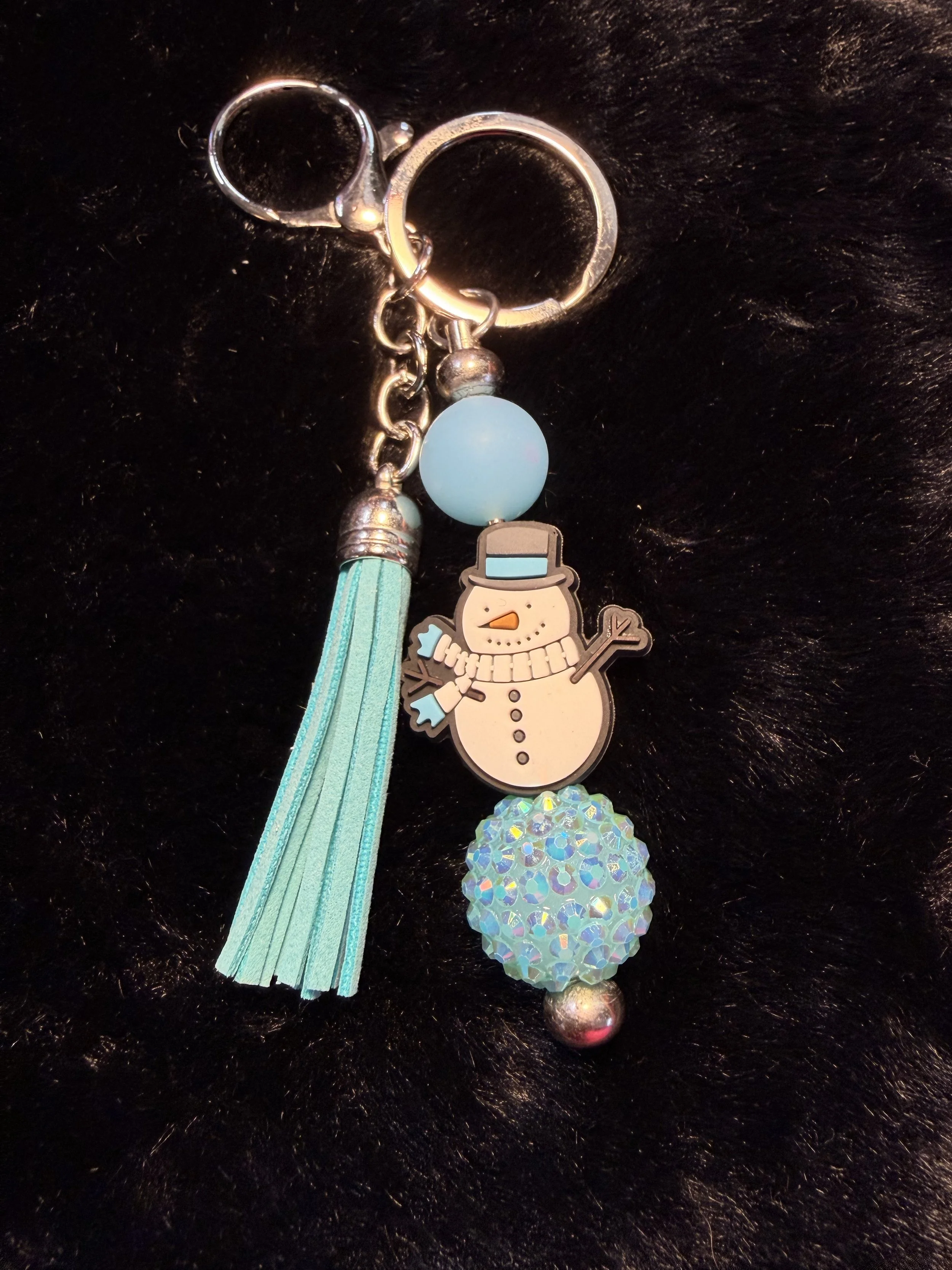 Snowman Keychain
