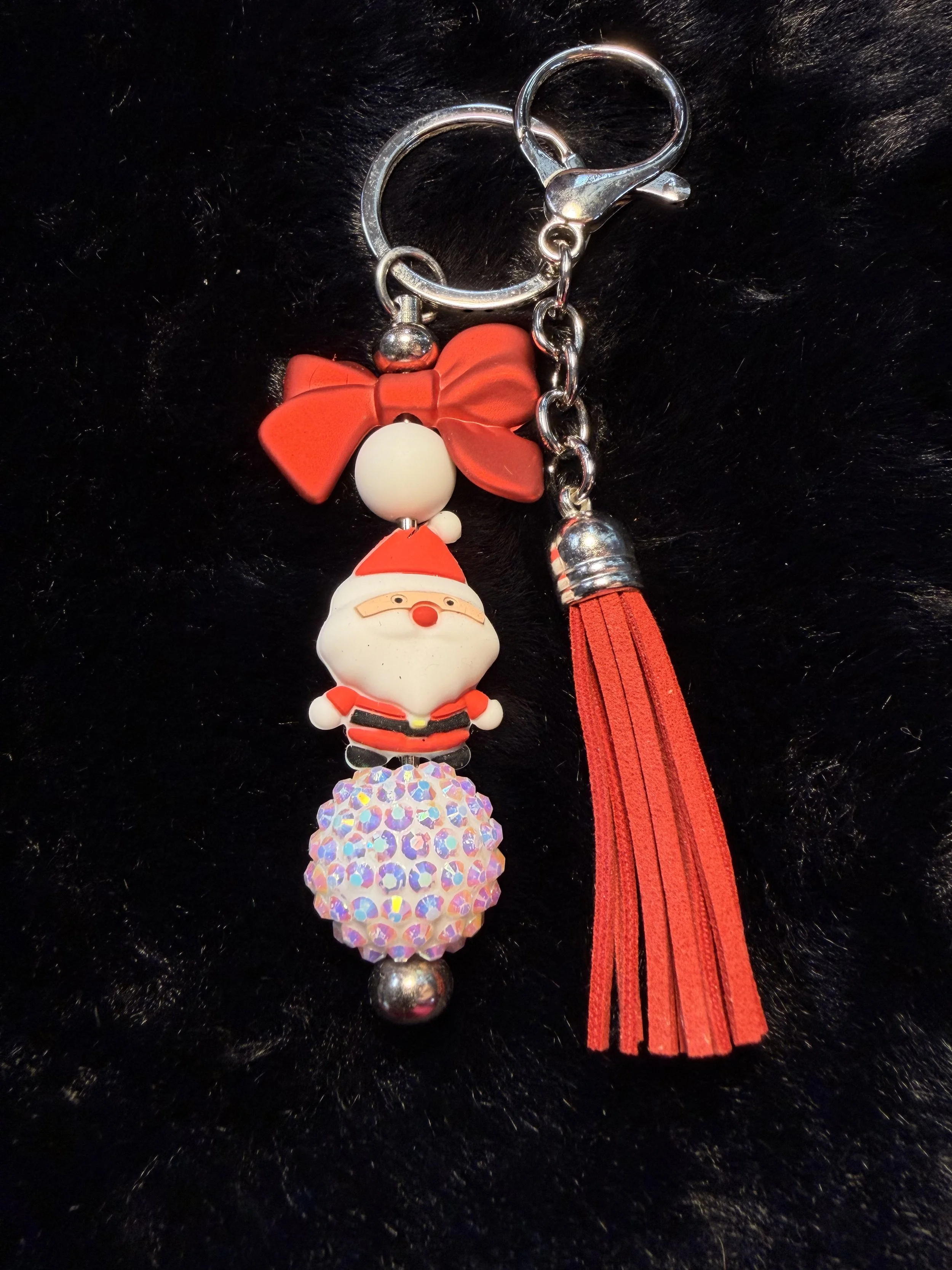 Santa Keychain