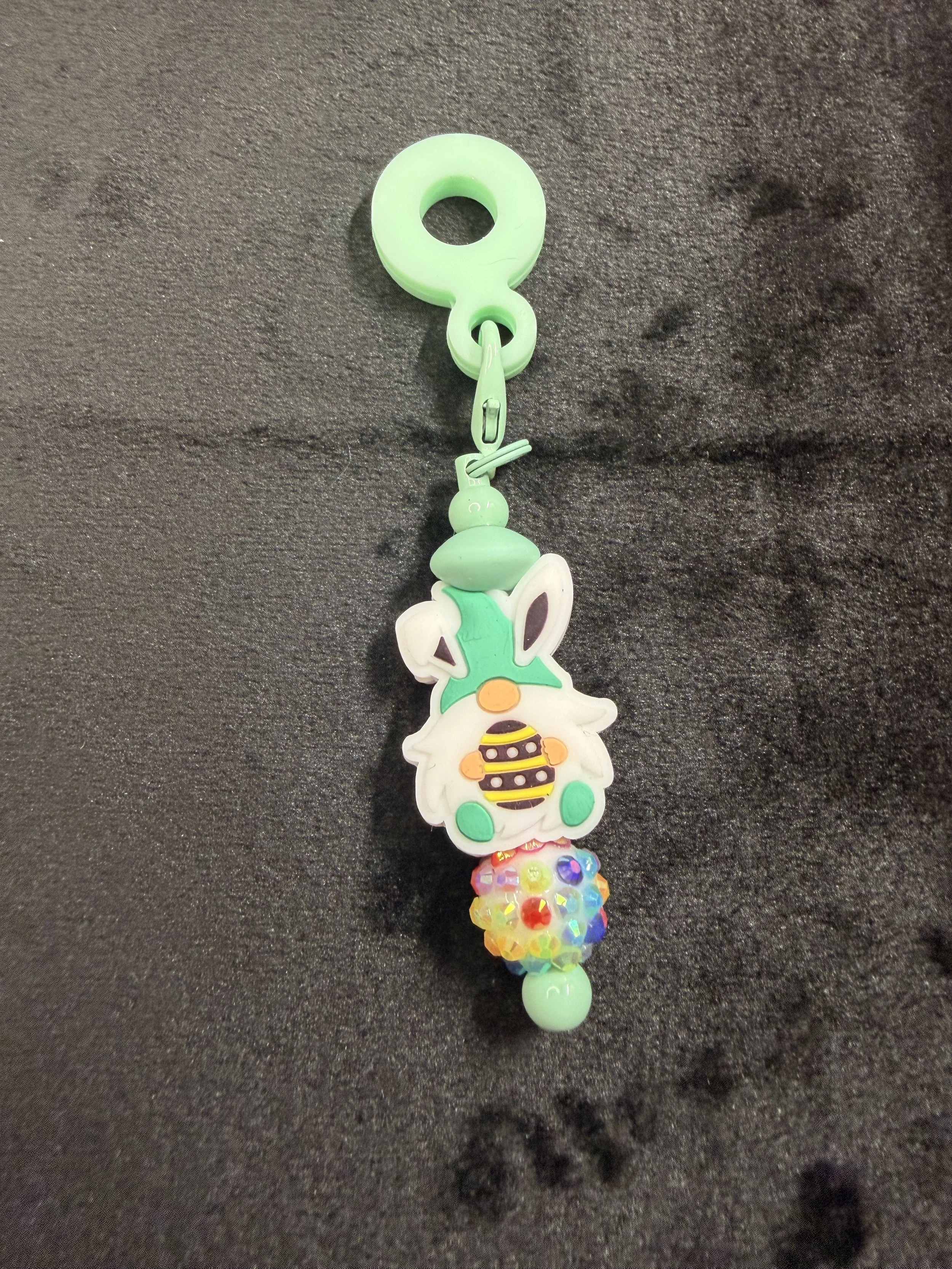 Teal Easter cup trinket