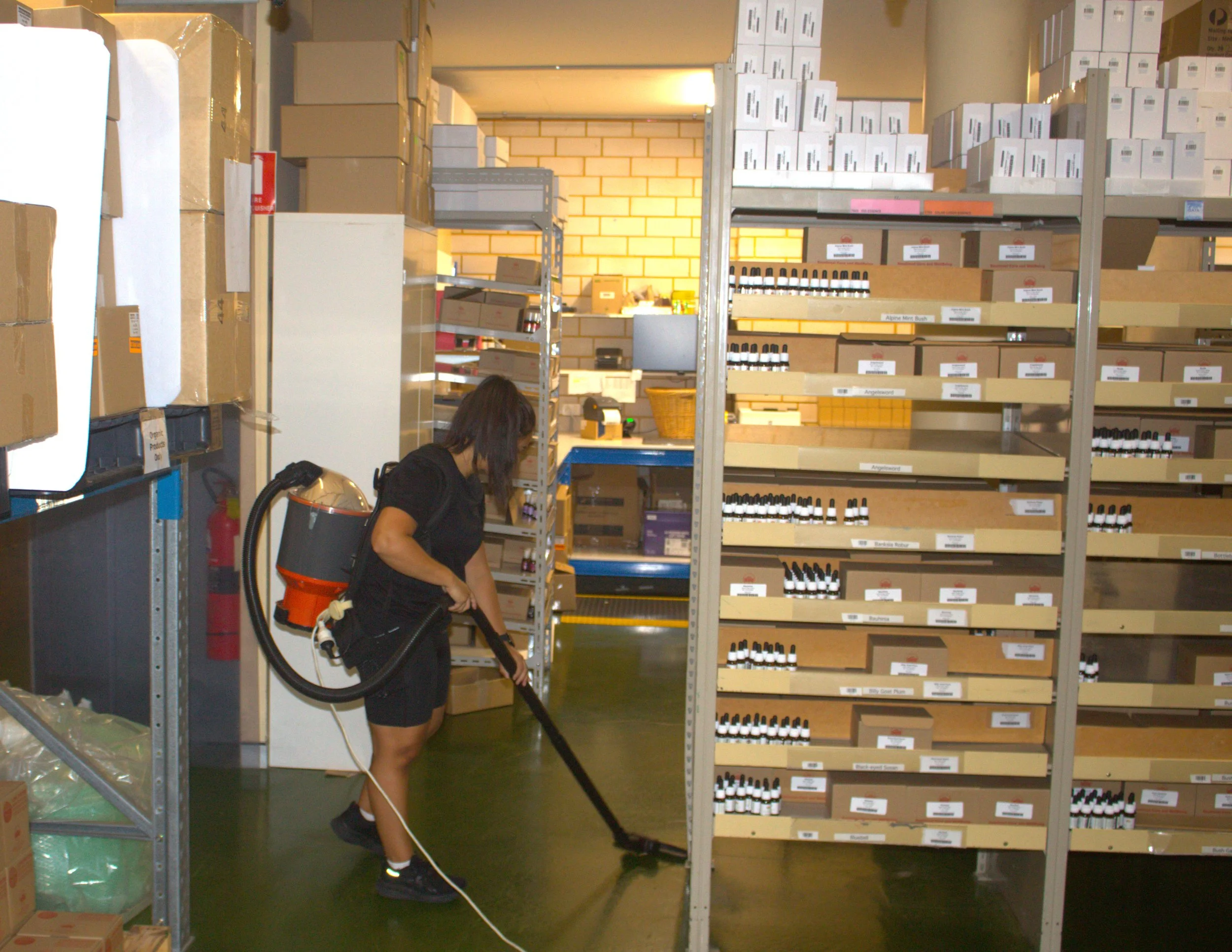 warehouse vacuuming in Sydney