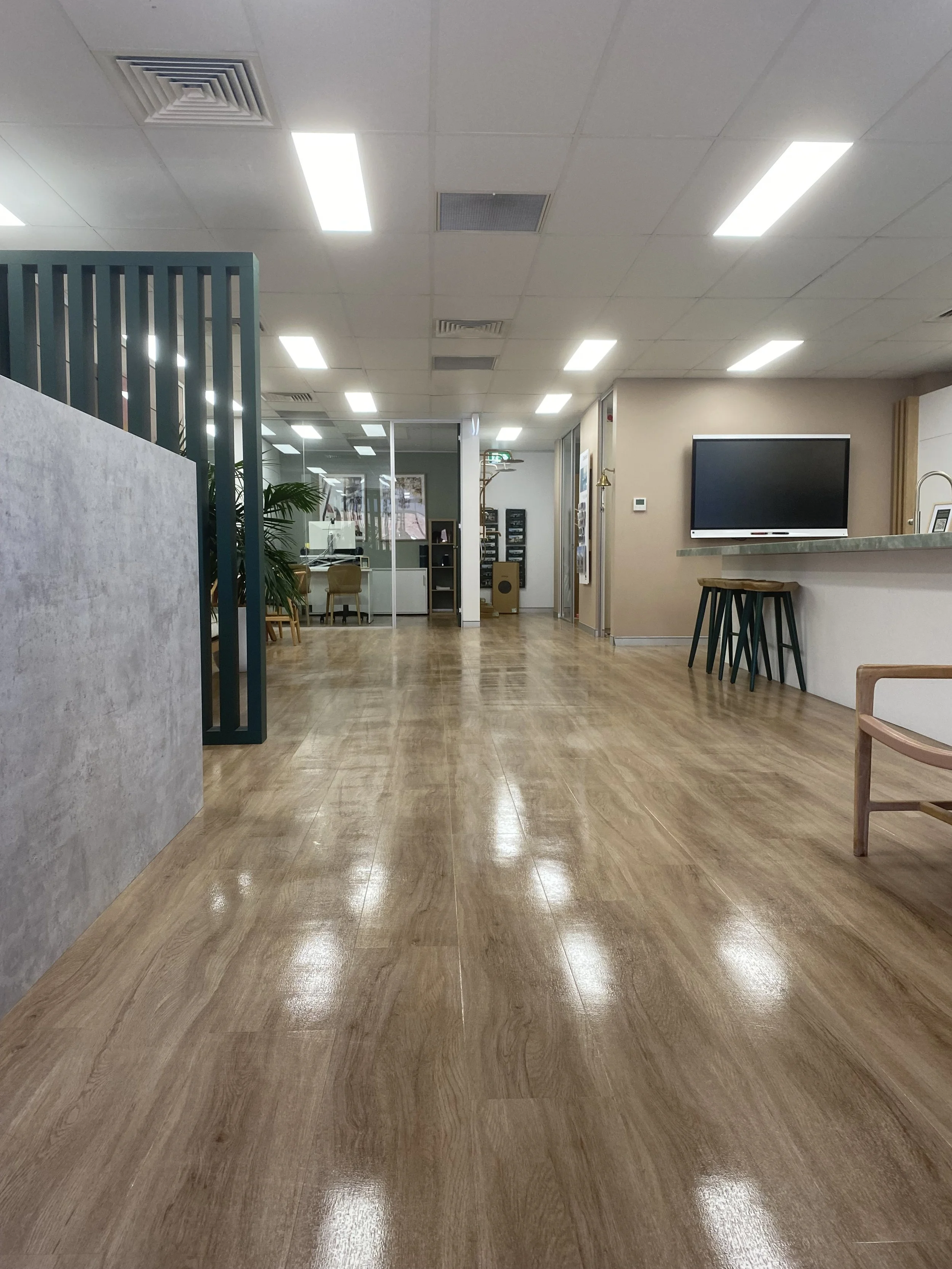 Wheatley cleaning team working in north sydney