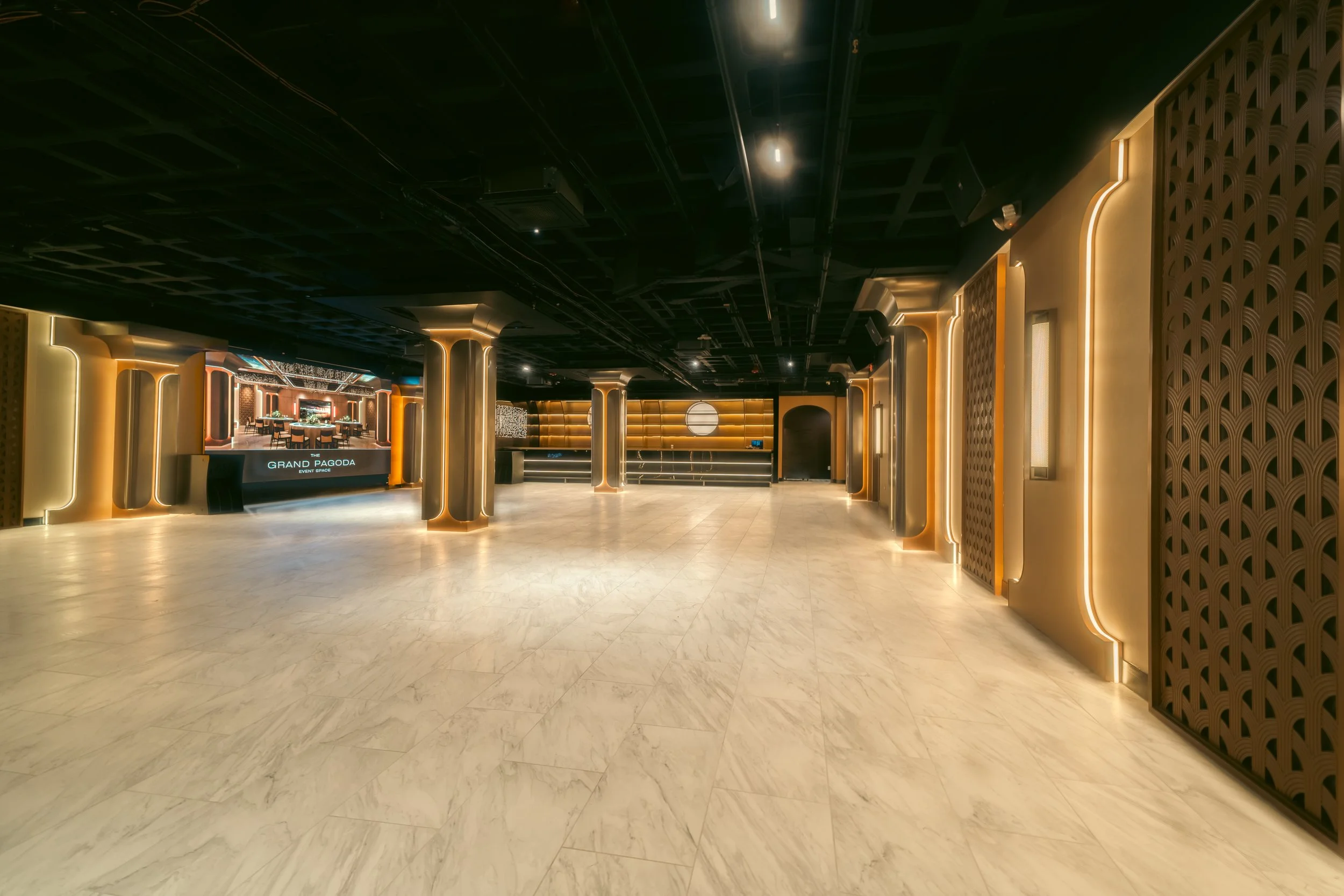 Image of Grand Pagoda event space floor