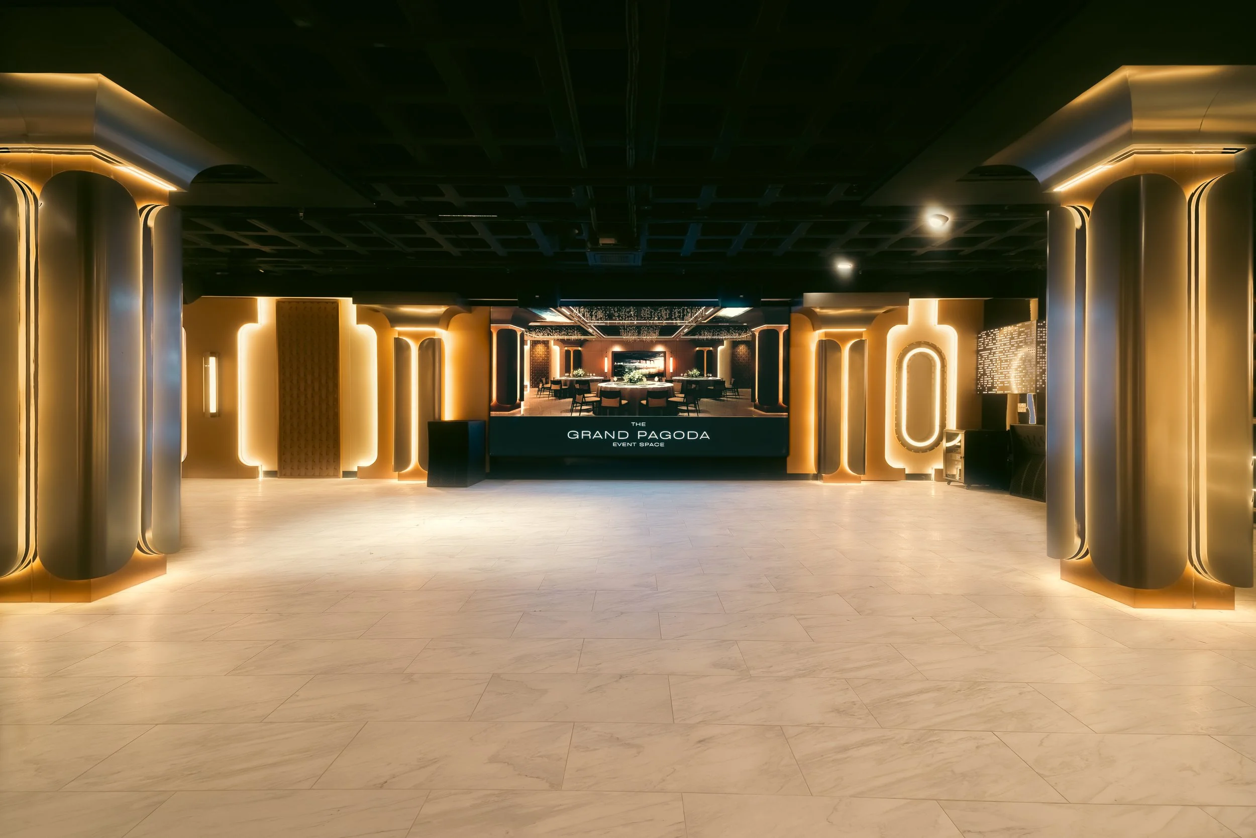 Image of Grand Pagoda event space floor