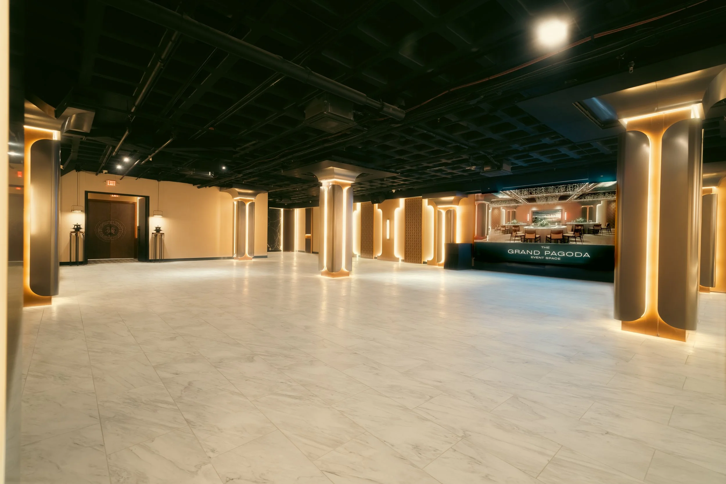 Image of Grand Pagoda event space floor