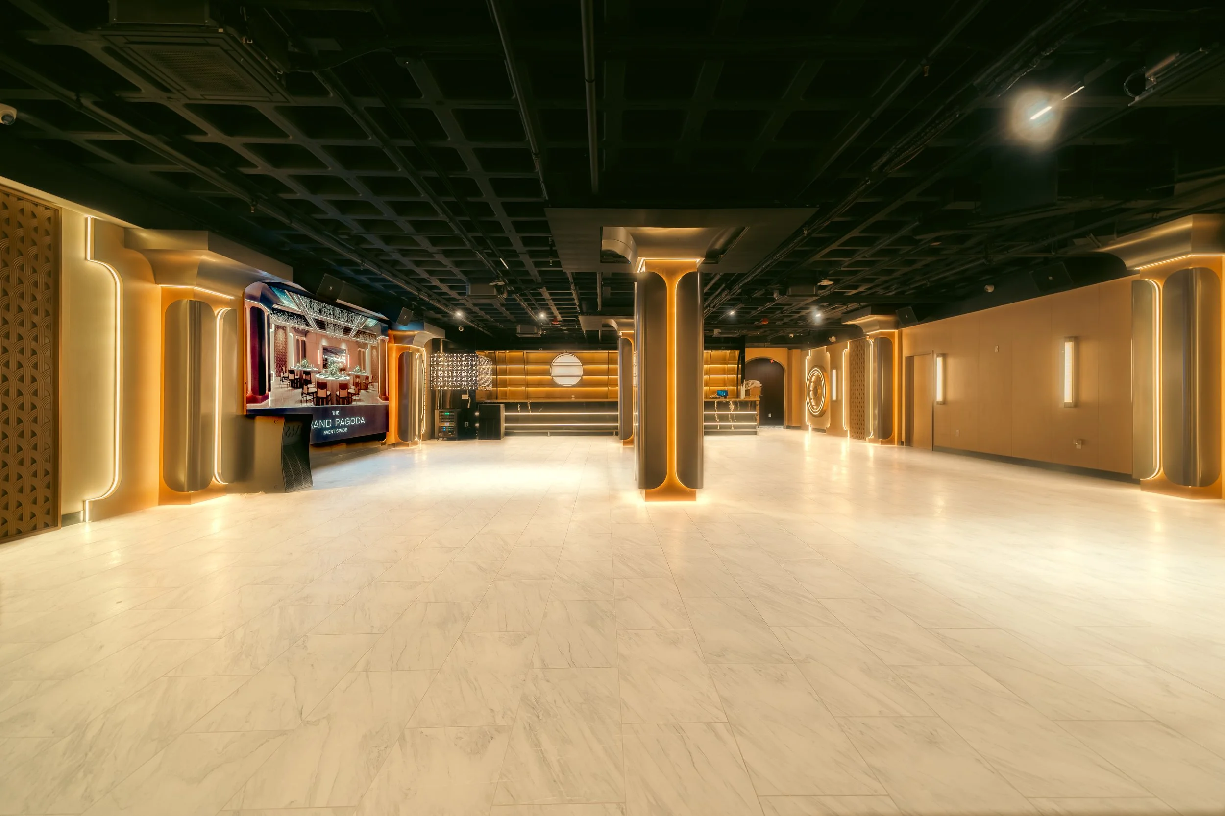 Image of Grand Pagoda event space floor