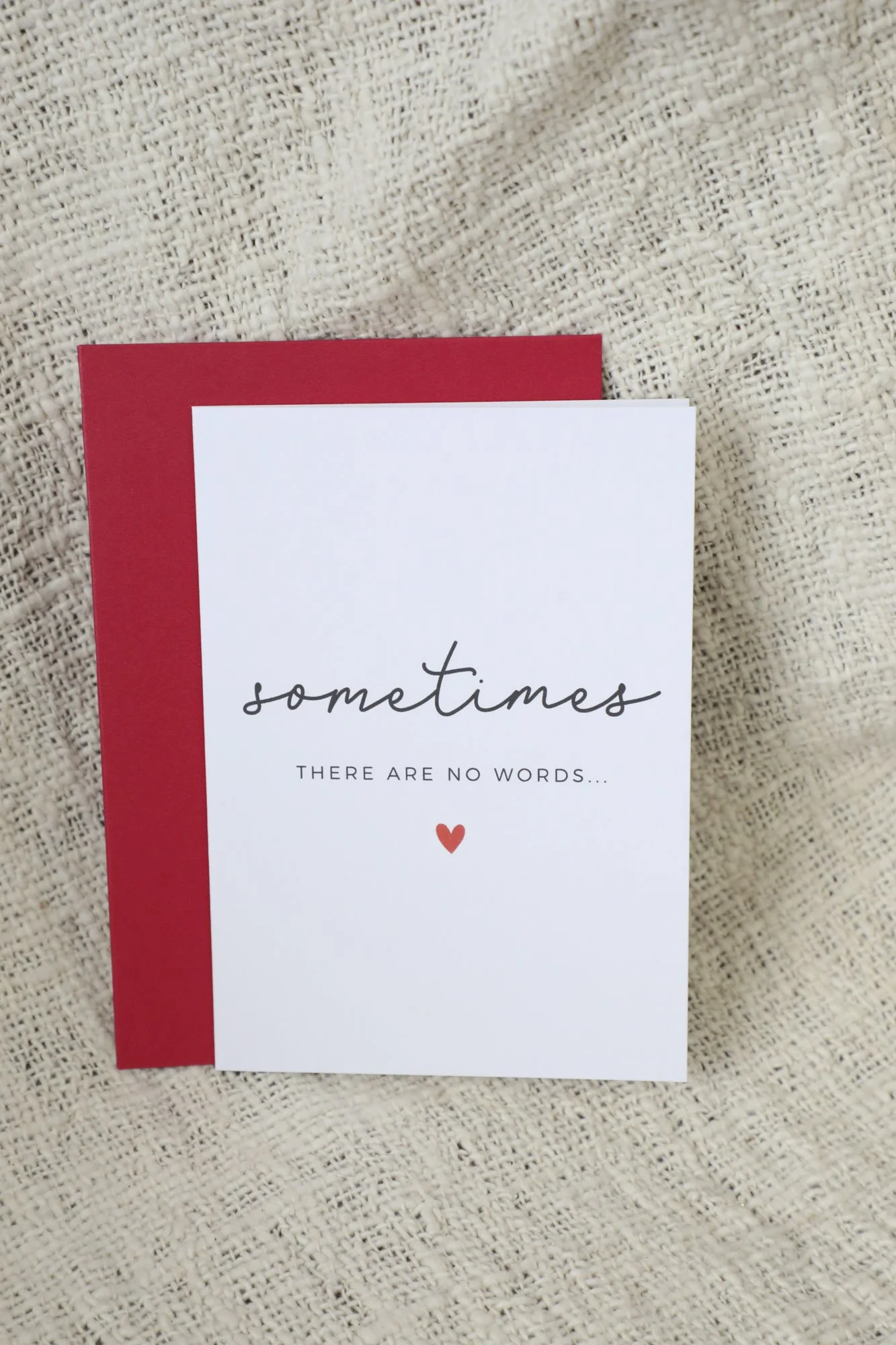 Thinking Of You - Sympathy Card