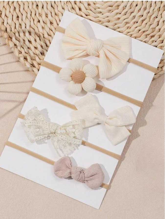 Baby headband set (5 pieces)