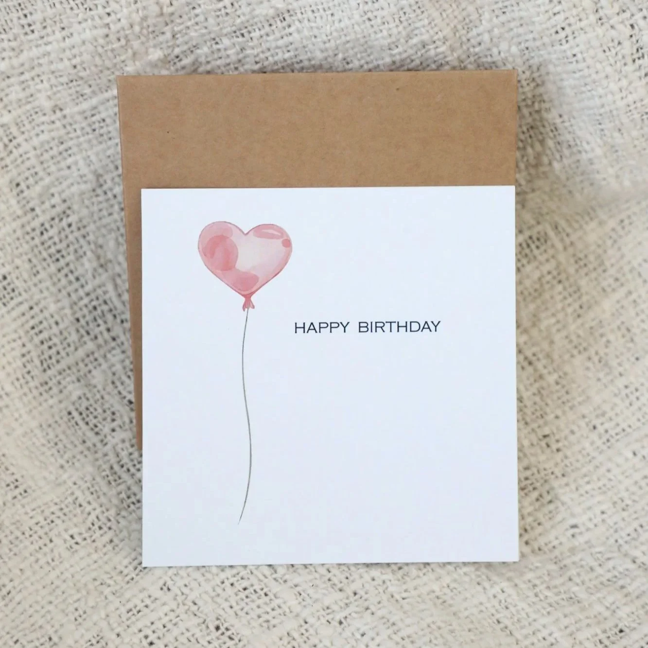 Happy Birthday Love Heart - Card