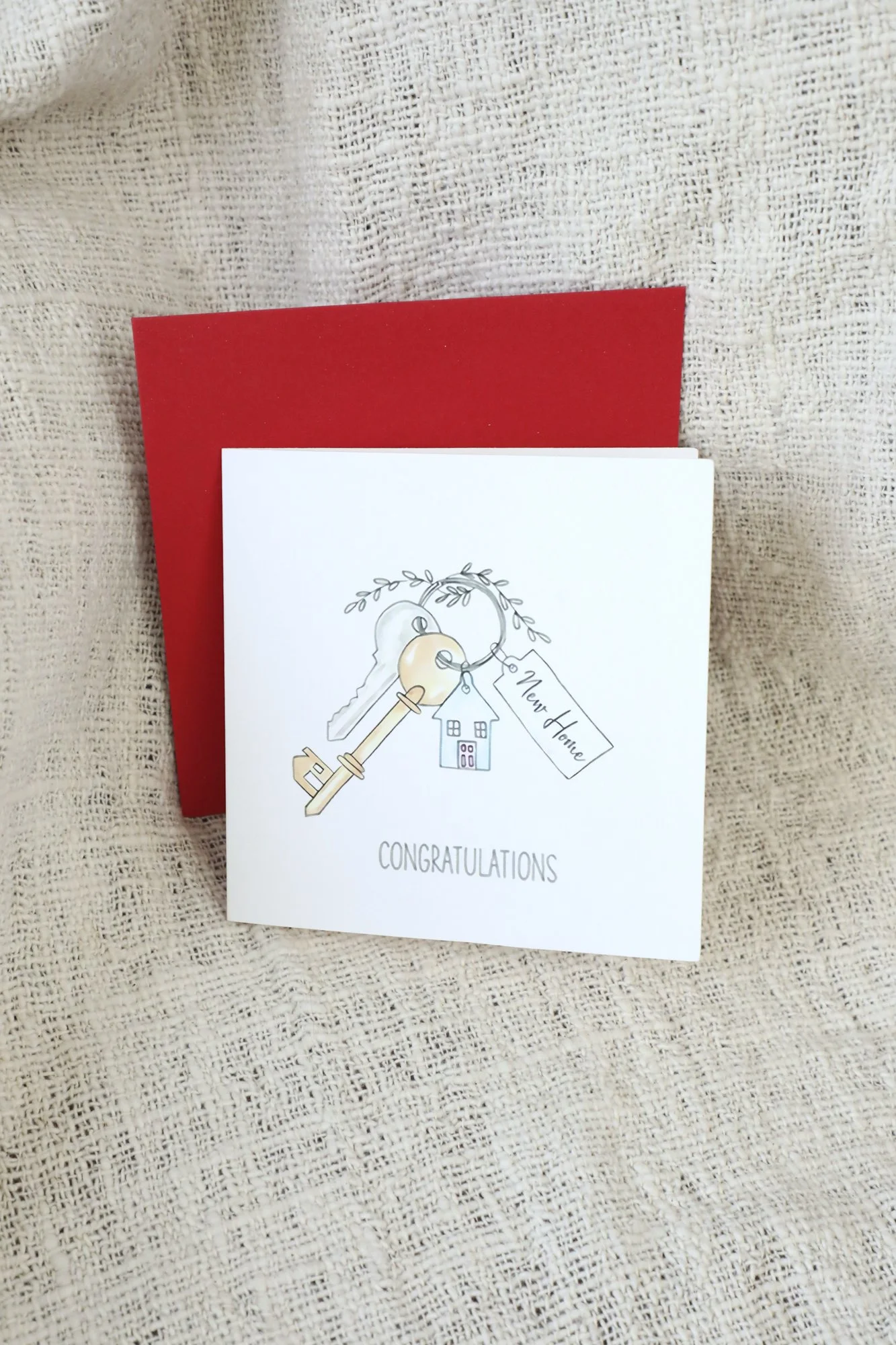 Congratulation New Home - Card