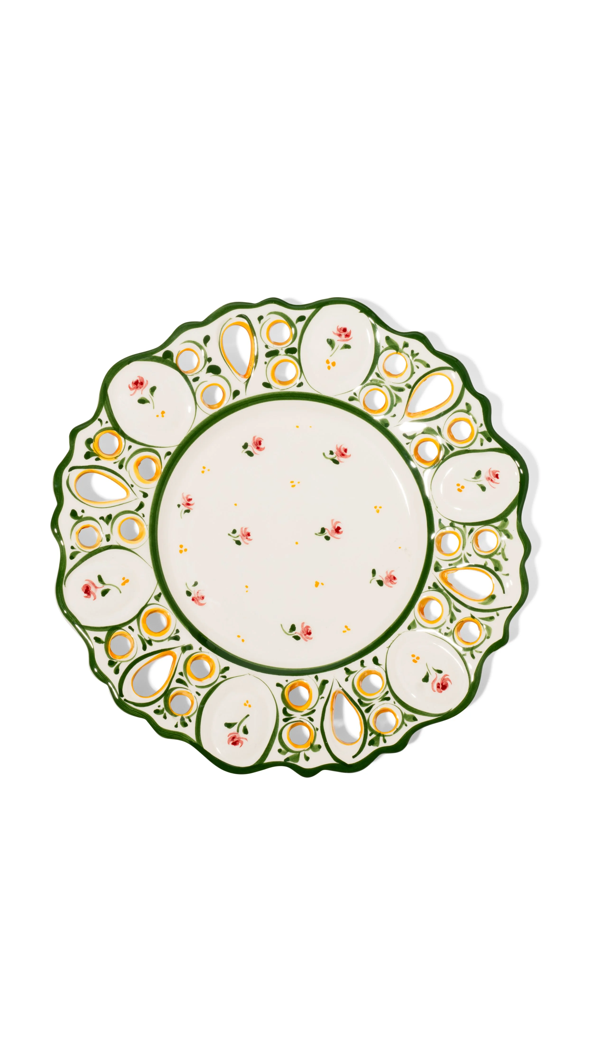 Dalia Floral Serving Plate
