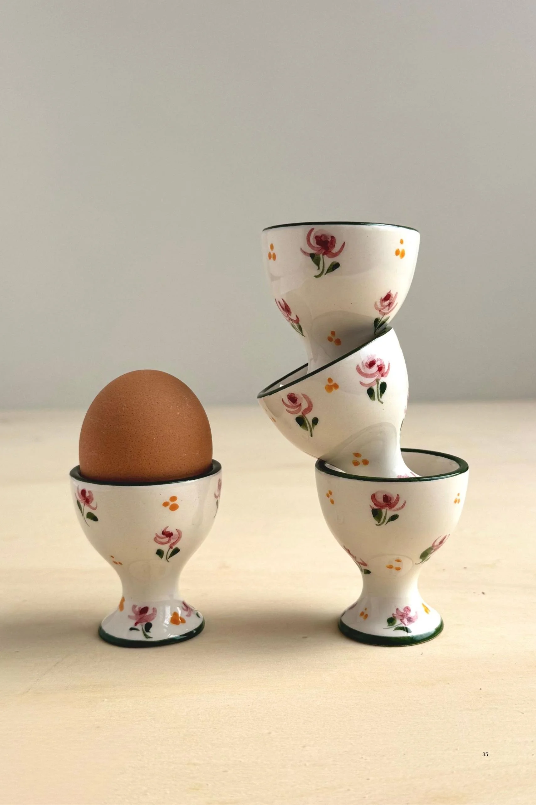 Dalia Floral Egg Cup