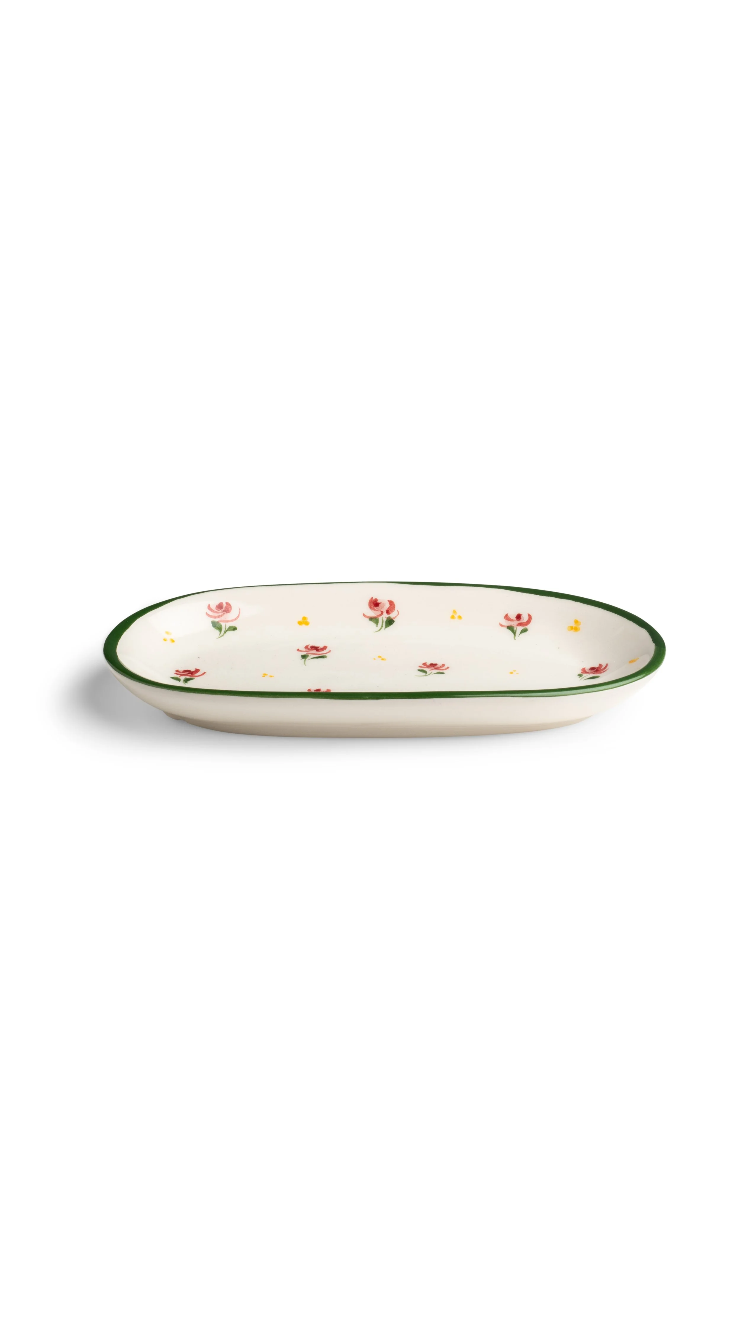 Dalia Floral Biscuit Plate