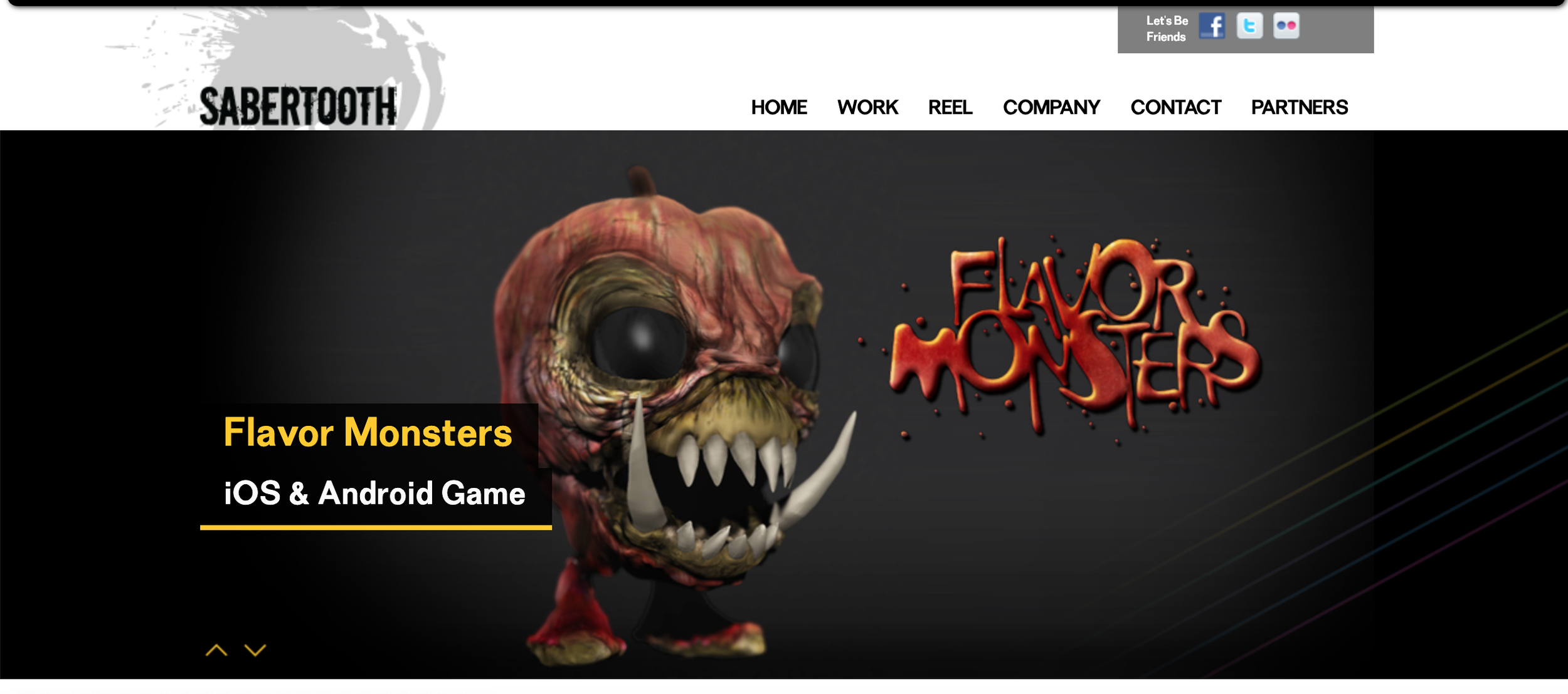 Flavor Monsters on the company website Sabertooth