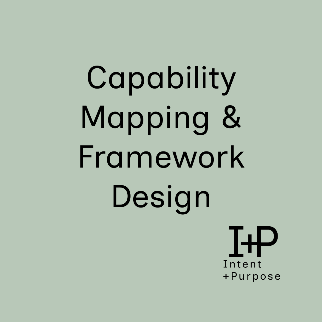 Supporting your Intent +Purpose