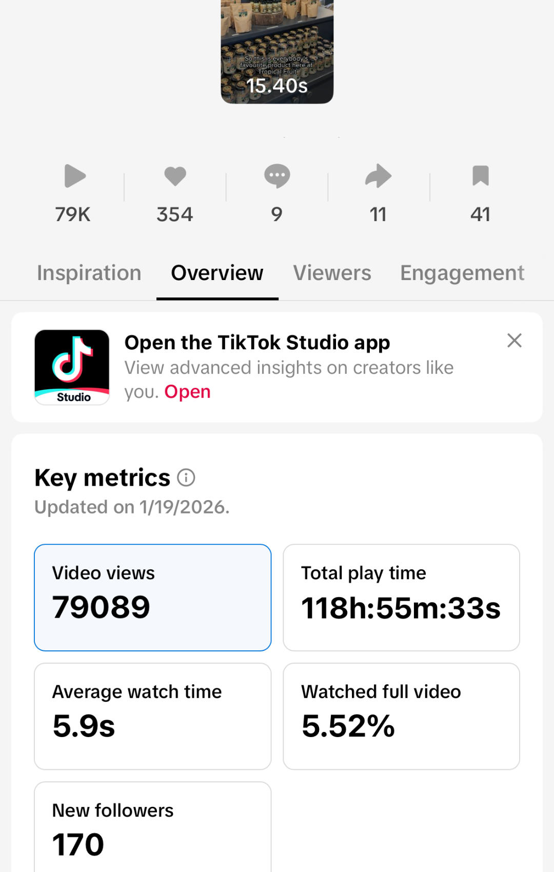 tmg - that marketing girl - tiktok results - social media marketing.png