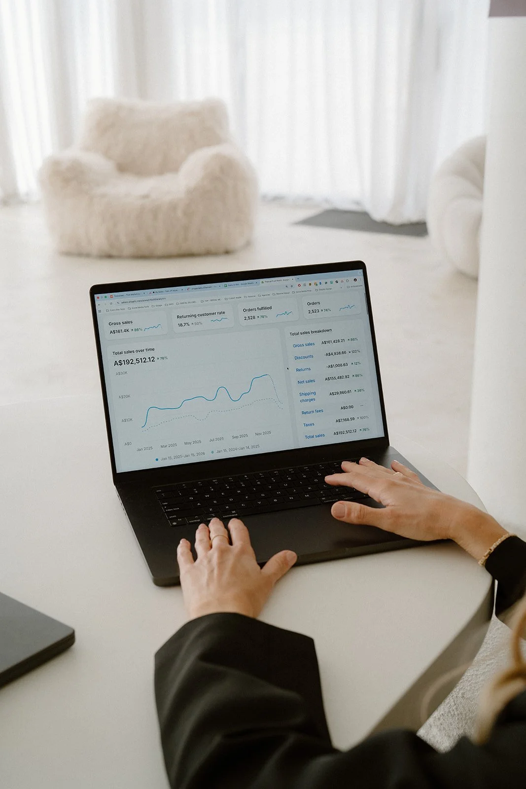 Team working on tech That Marketing Girl