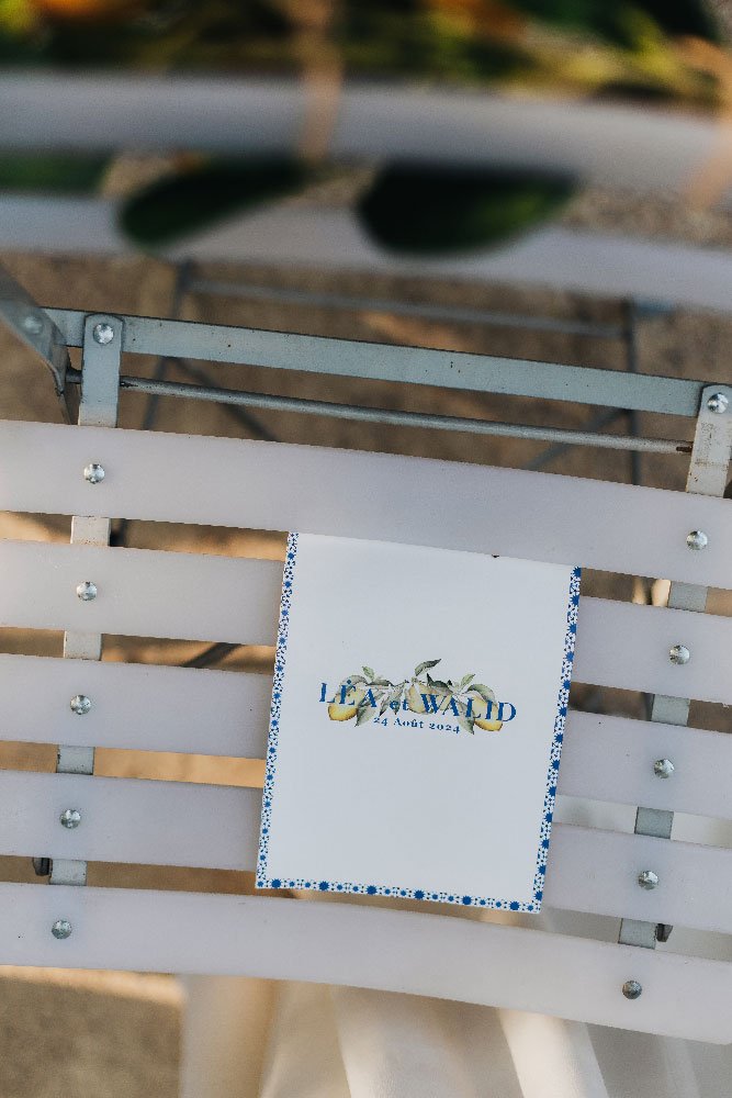Livret de cérémonie pour les mariages.
