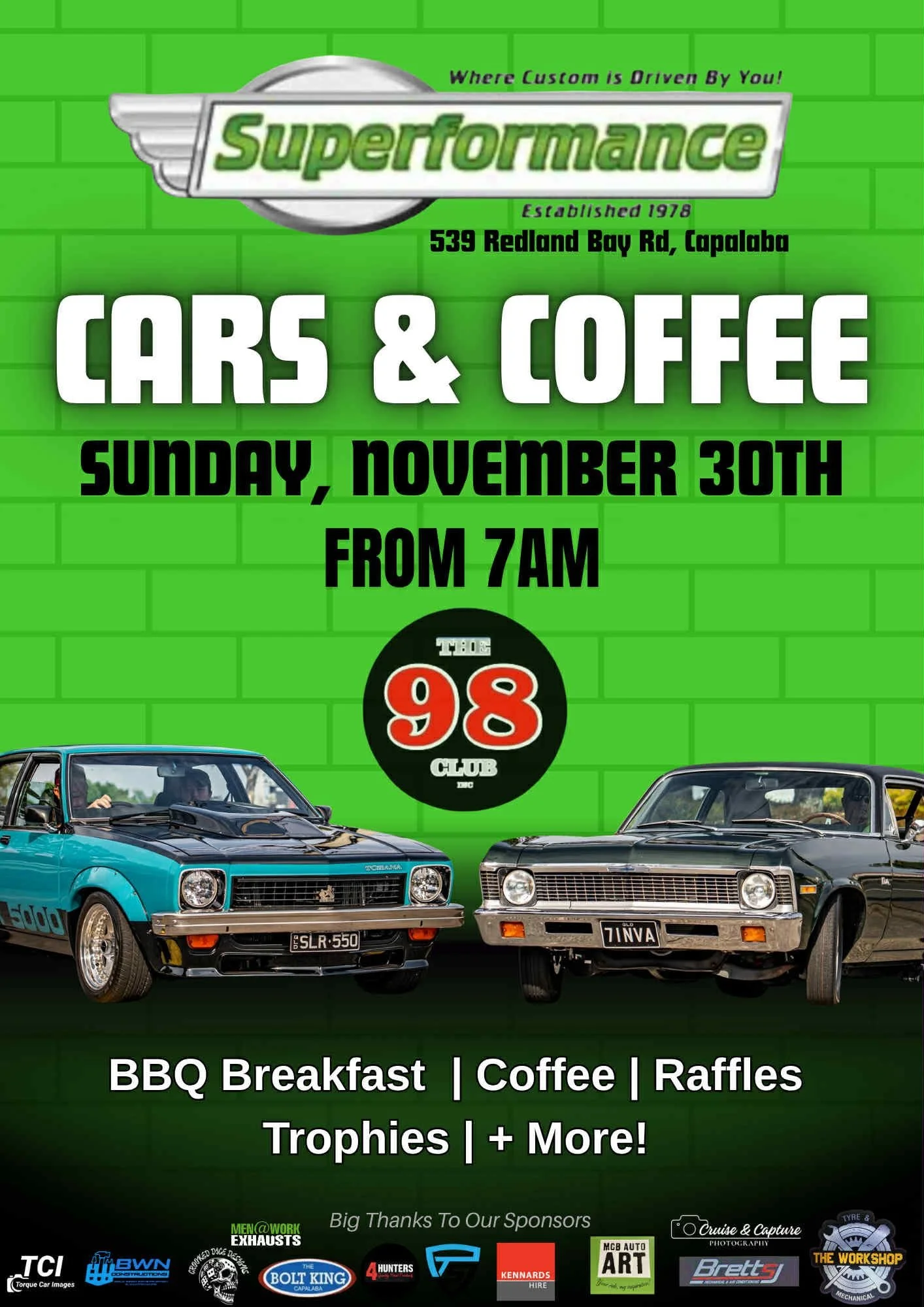 Cars &amp; Coffee Superformance 