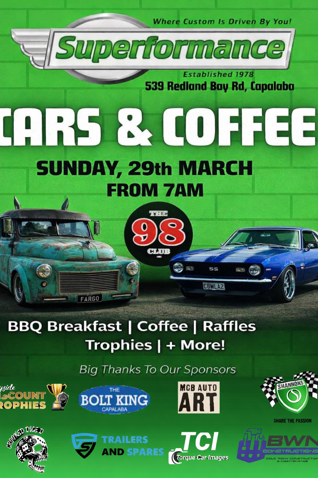 Superformance Cars & Coffee 