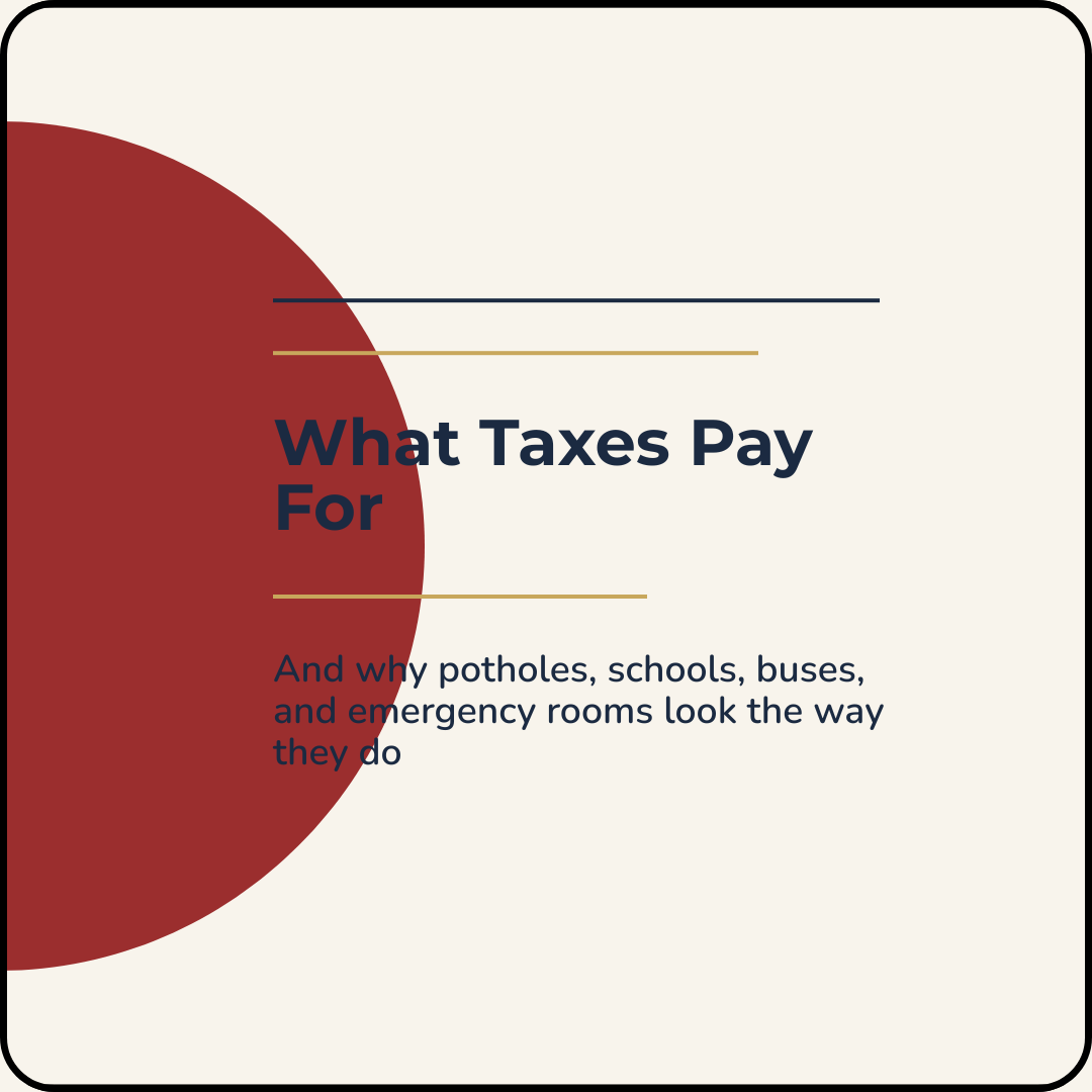 What Taxes Pay For