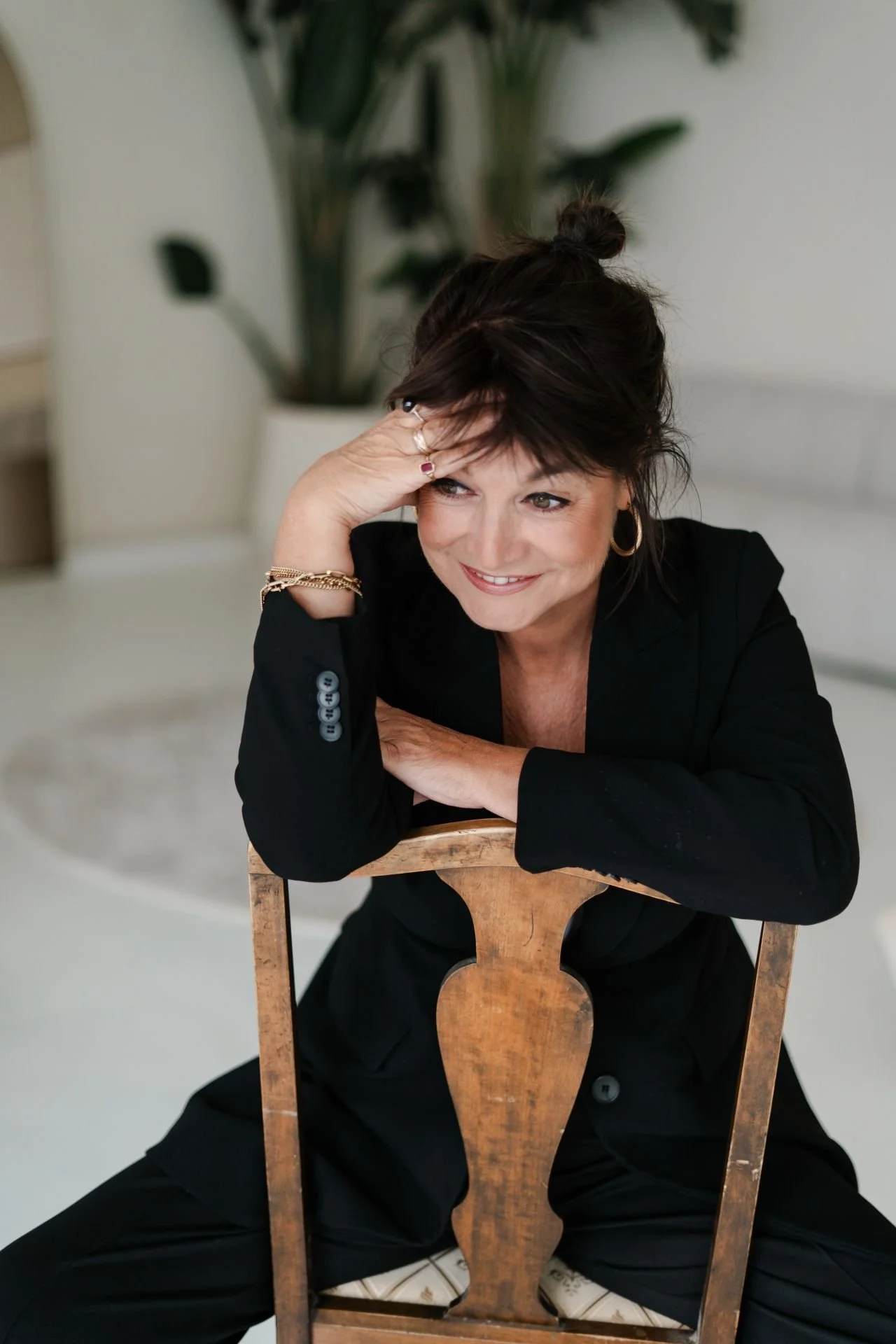 Eerste week van januari. Ze was al ‘‘aan’’ voordat het jaar begonnen was.