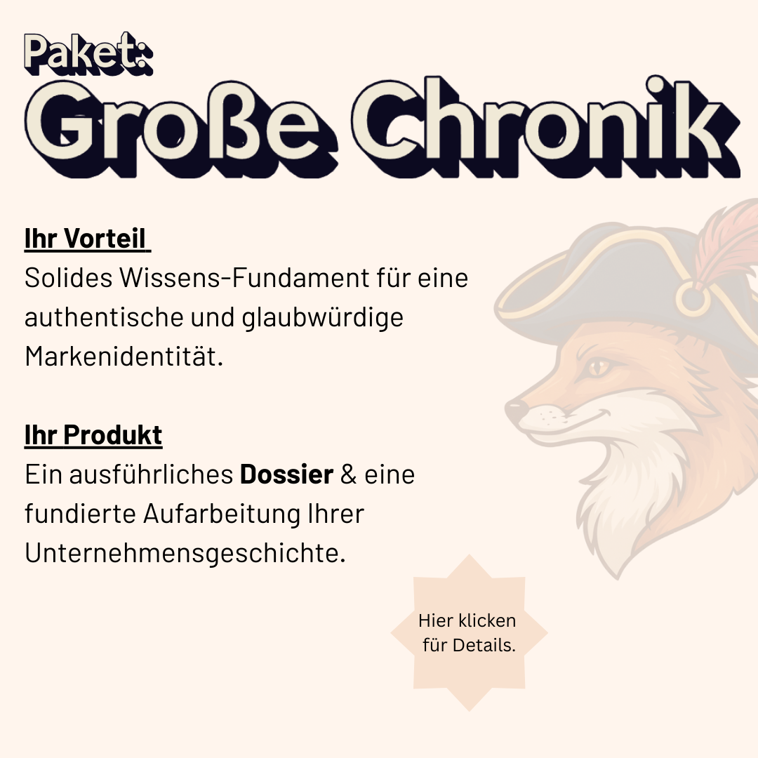 Ihre Geschichte als Marketingsinstrument (ab 6.000€)