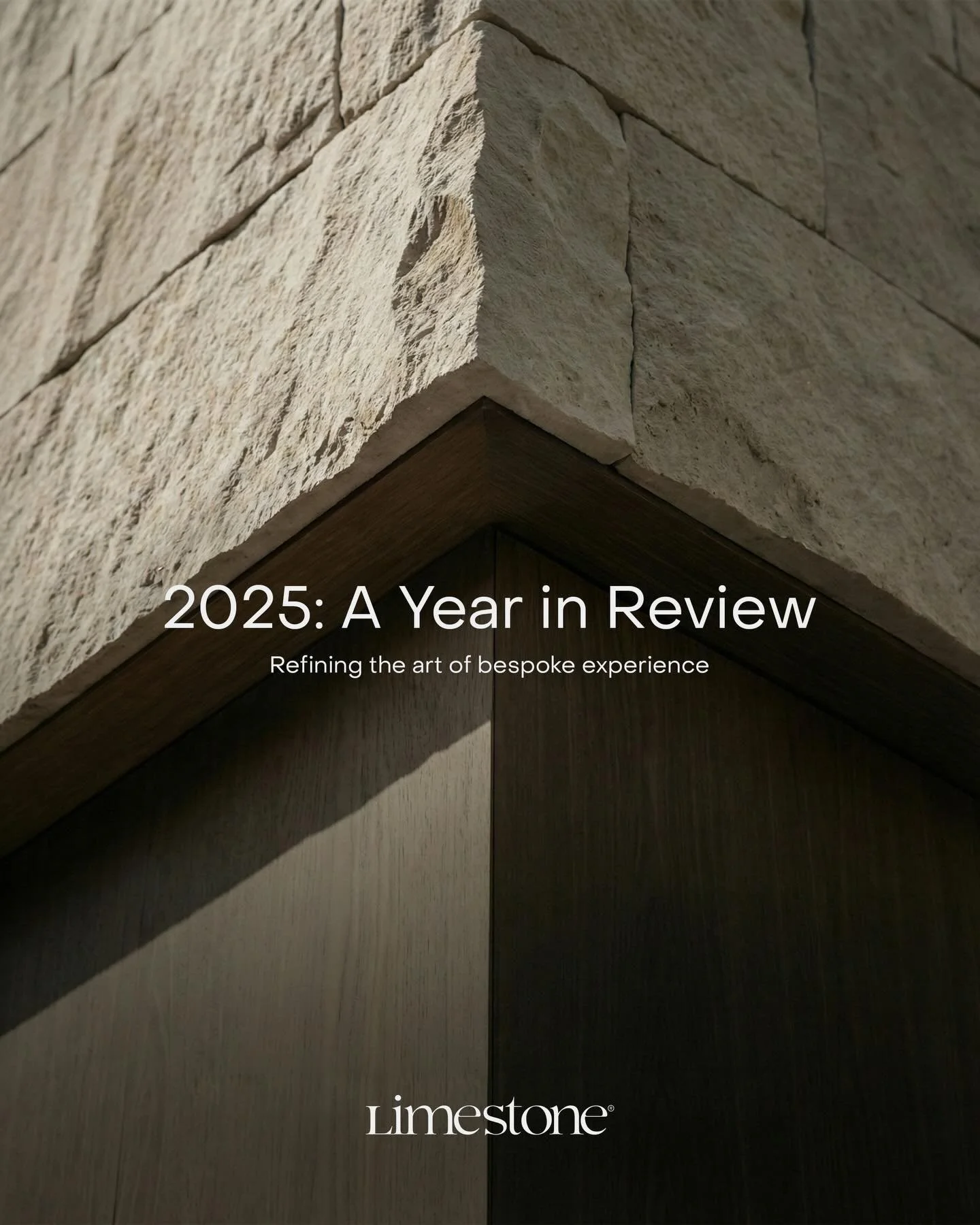 Established in Dubai in 2020, Limestone is a design practice dedicated to crafting spaces that balance innovation with timelessness. 2025 has been a year of expanding our horizons&mdash;sourcing over 215 hand-selected materials and bringing our signa
