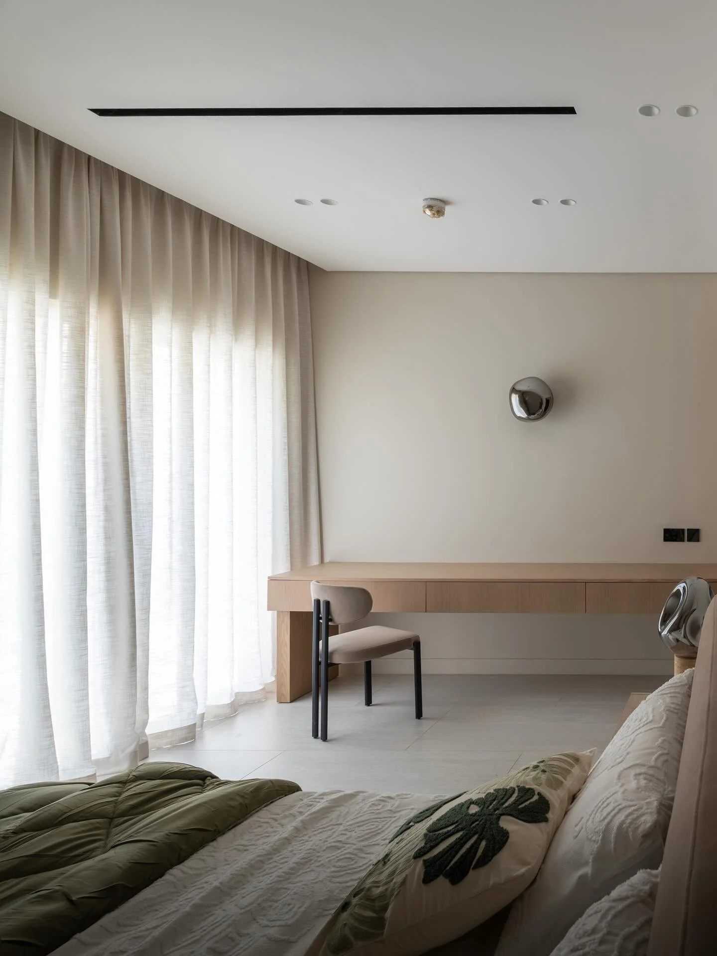 First glimpse of our latest project in The Meadows, showcasing soft design and tonal depth.