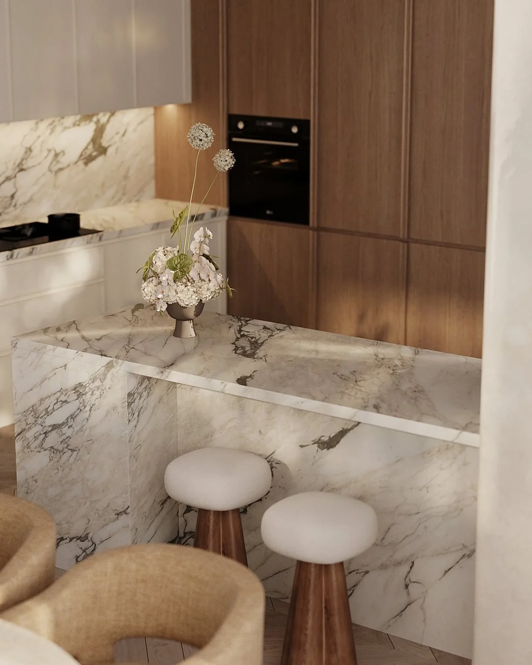 Kitchen is the heart of any home, and the process of it&rsquo;s creation is always fascinating. We draw it out by hand to find the bespoke solutions tailored specifically for each the space ✨