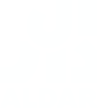 Black and white logo with large stylized text 'JOE' and smaller text 'ALDAR' underneath.