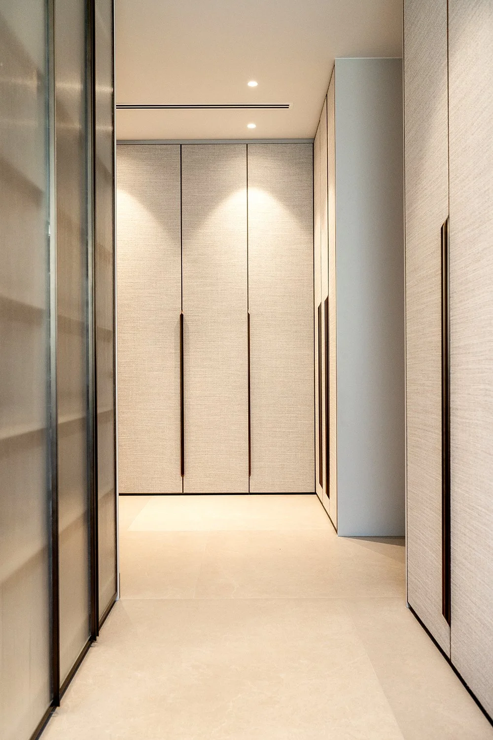 Bespoke joinery design detail in Dubai interior project