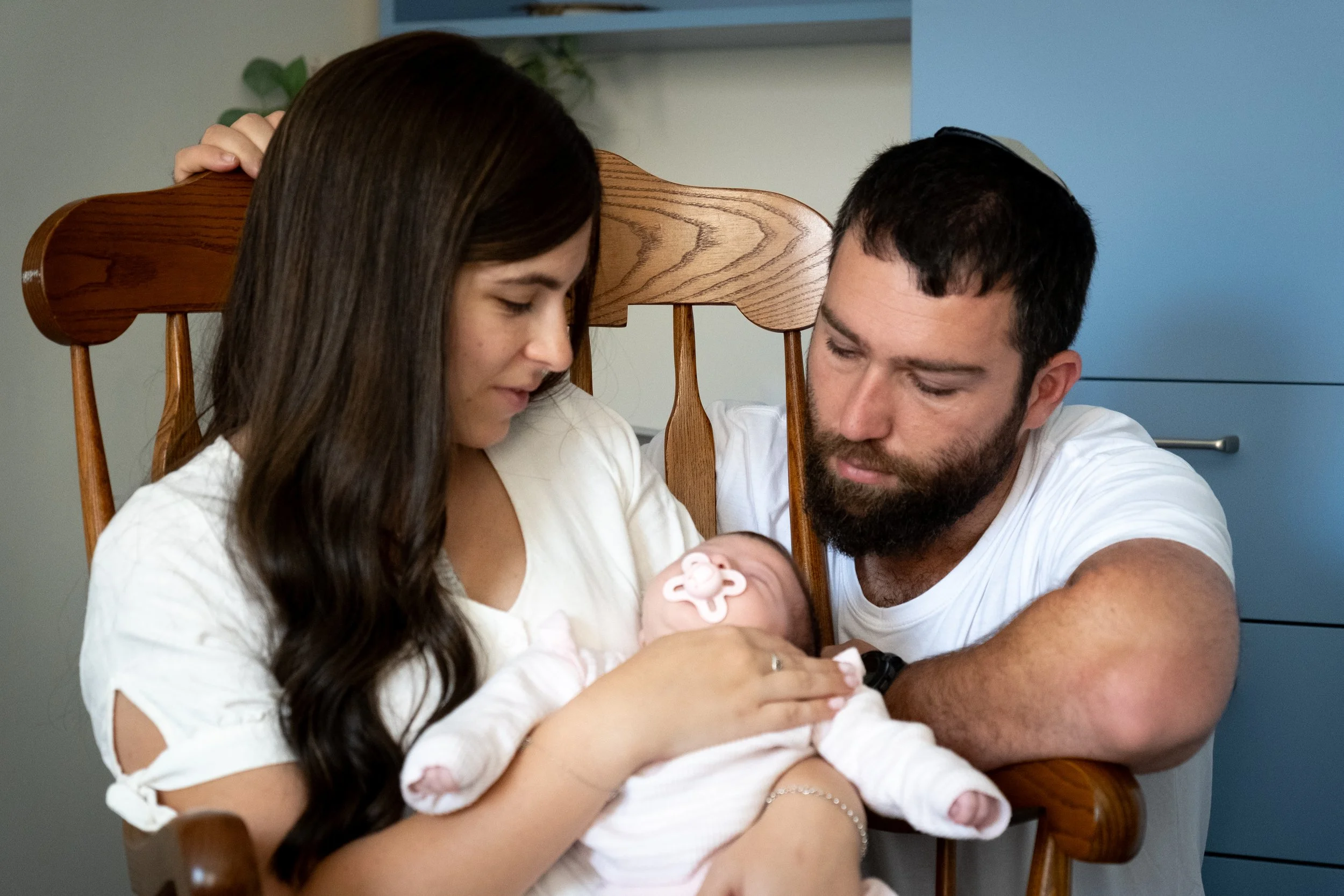 Parents with baby photoshoot