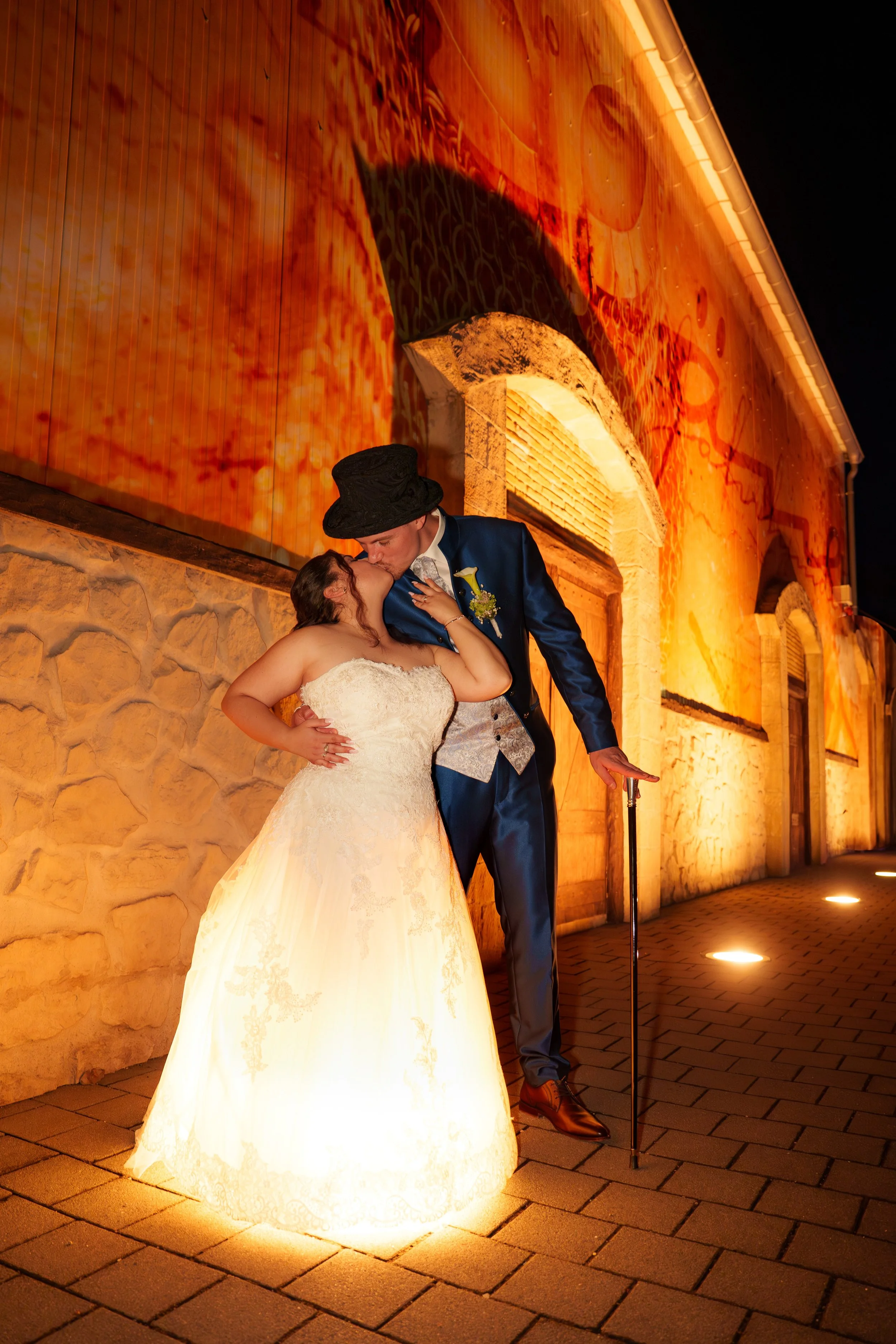 Hochzeitsfotografin Stuttgart Brautpaarshooting vor Burg