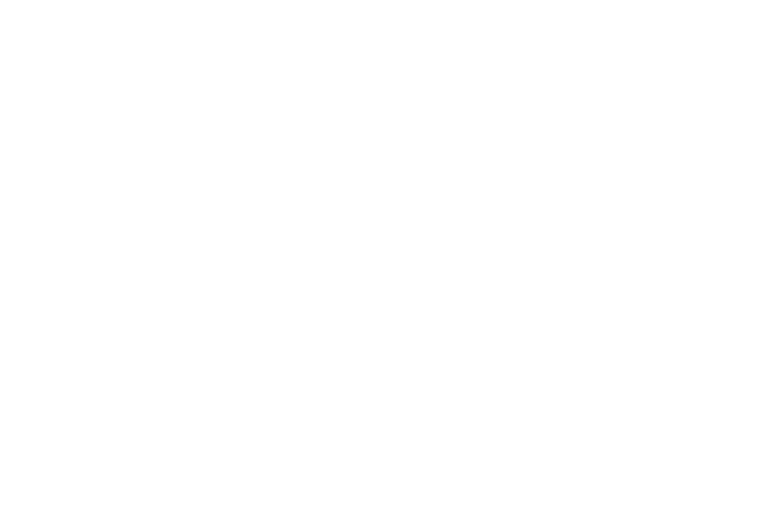 Sun rising over water with waves, depicted with white line art on black background.