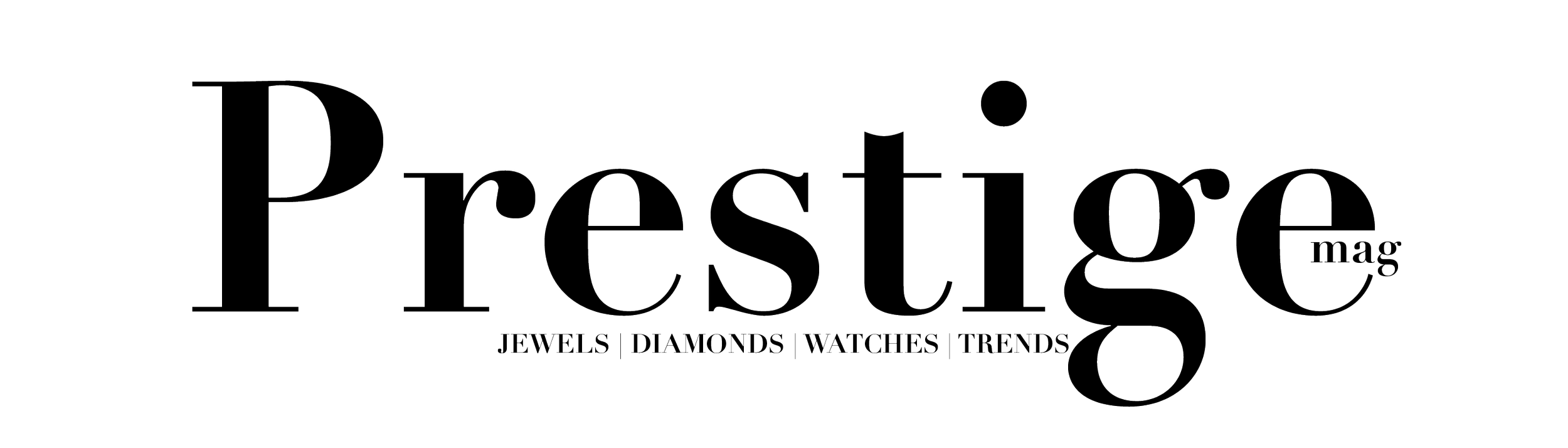 Logo du Magazine Prestige avec un interview de la fondatrice de VG Label Private