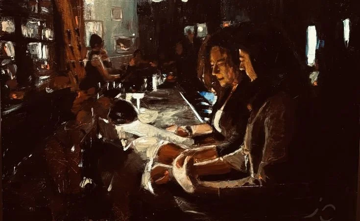 Transcendence Between Us, 24x36in (available)