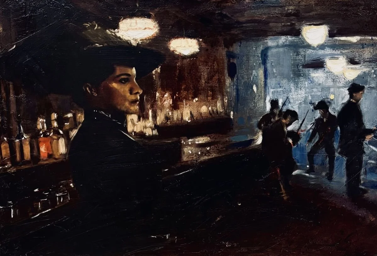 Bonnies Saloon 20x30in (sold)